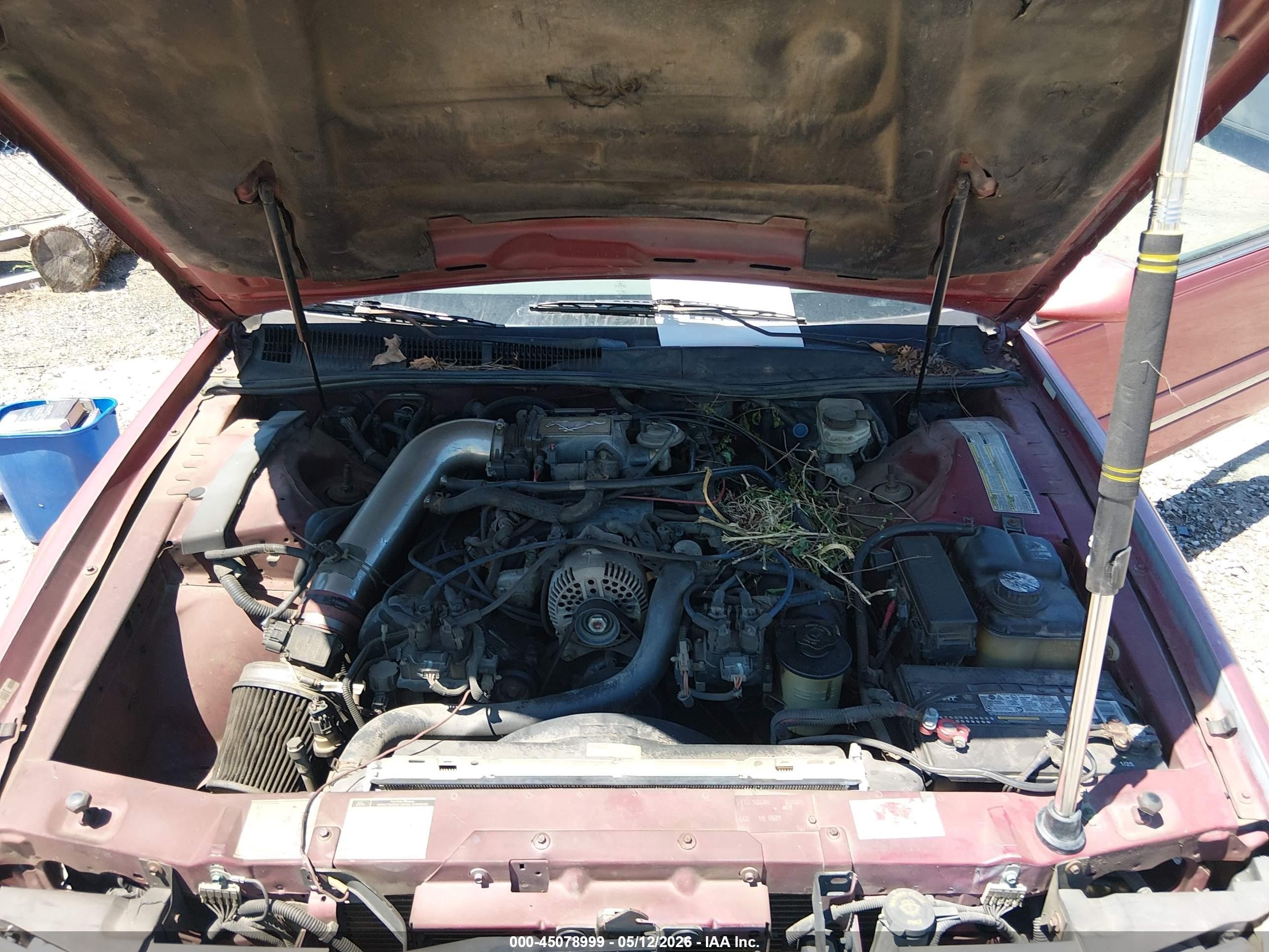 1997 Mercury Cougar Xr7 Red vin: 1MELM62W9VH624005
