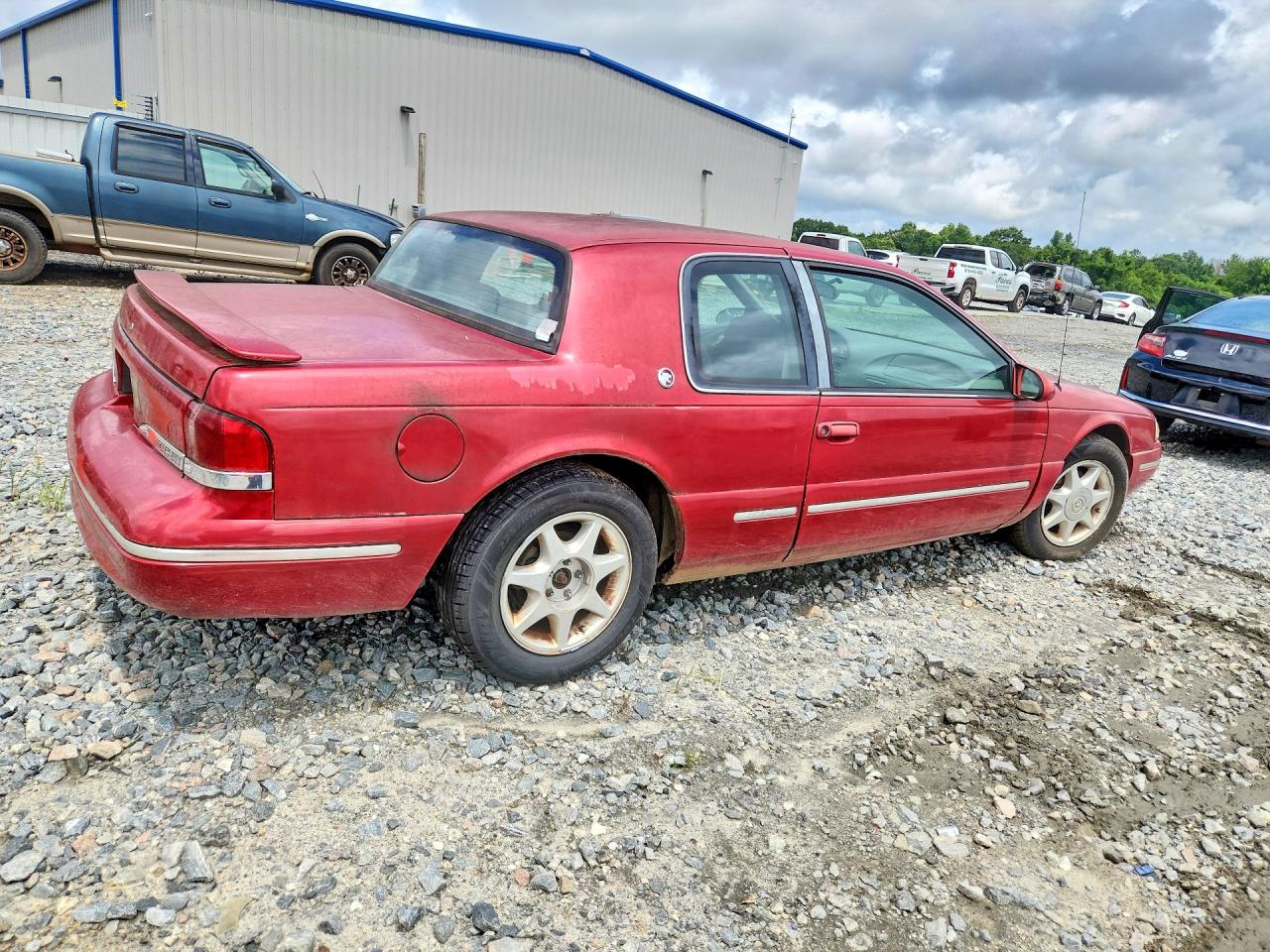 1997 Mercury Cougar Xr7 Red vin: 1MELM62W9VH630595