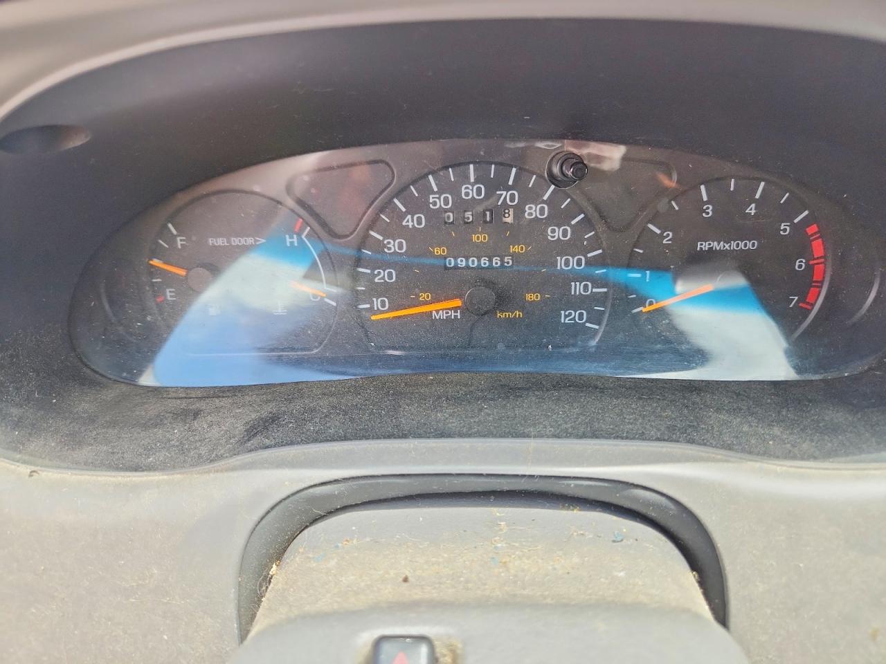 1997 Mercury Cougar Xr7 Red vin: 1MELM62W9VH630595
