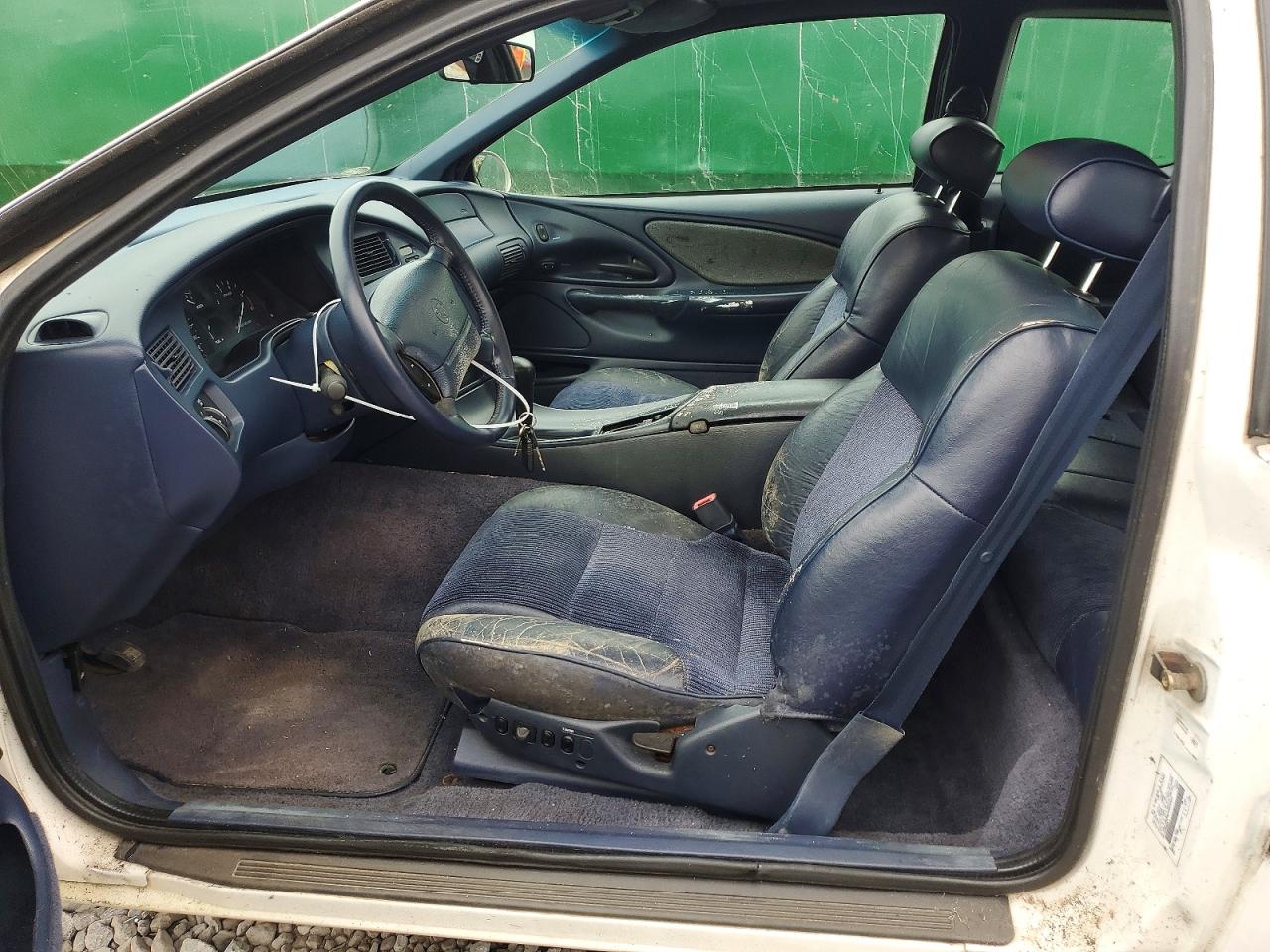 1995 Mercury Cougar Xr7 White vin: 1MELM62WXSH624039