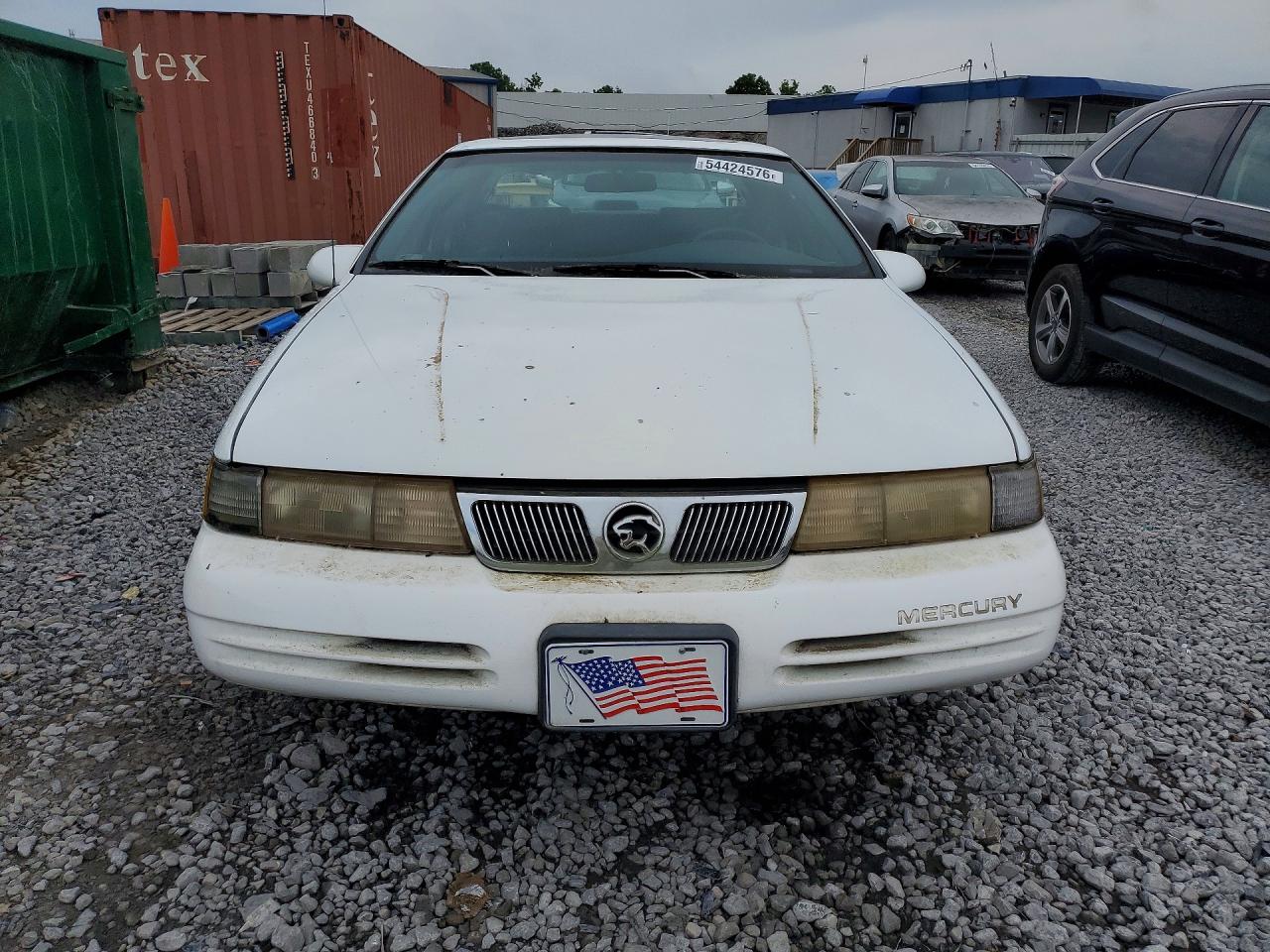 1995 Mercury Cougar Xr7 White vin: 1MELM62WXSH624039