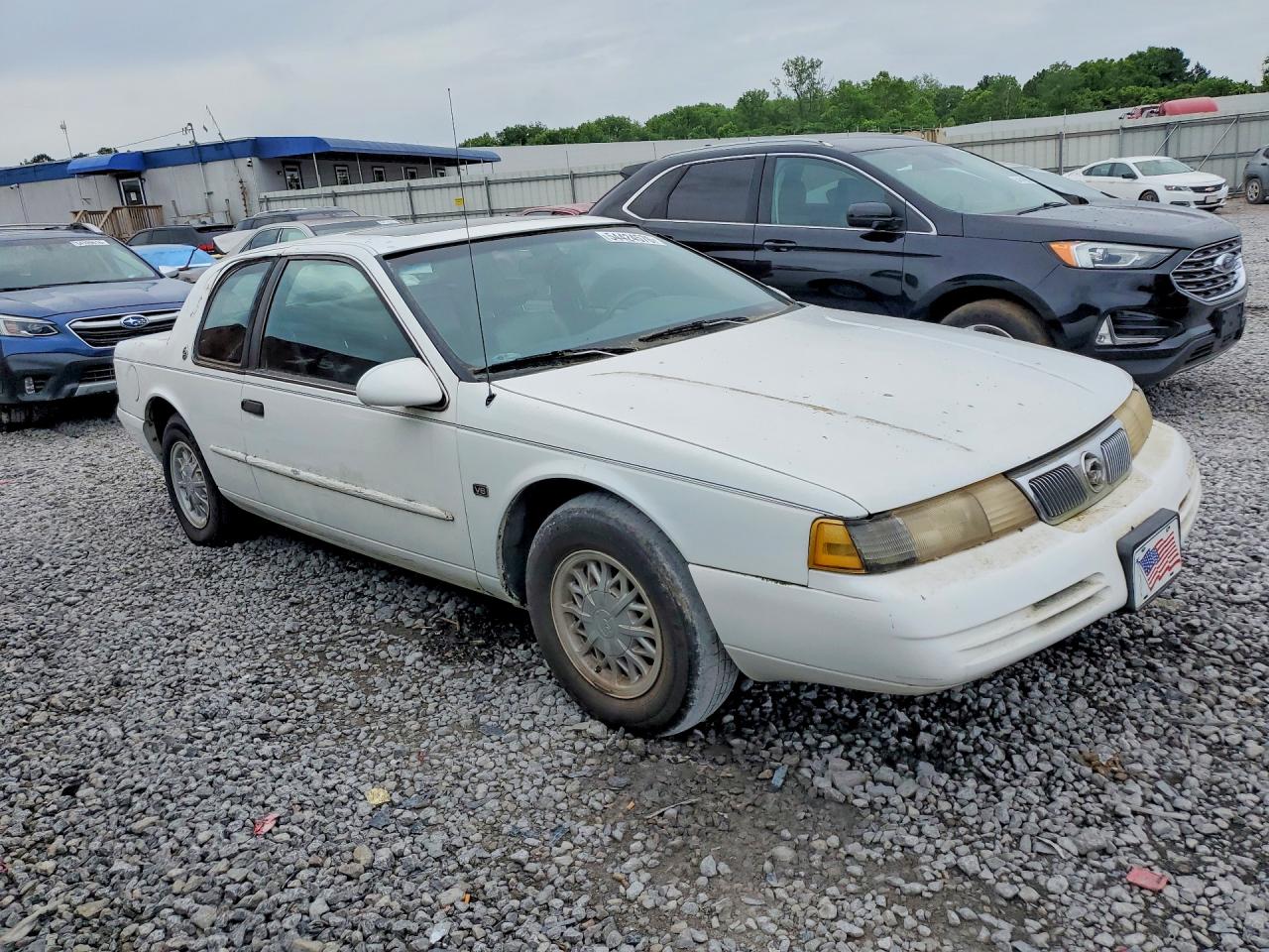 1995 Mercury Cougar Xr7 White vin: 1MELM62WXSH624039
