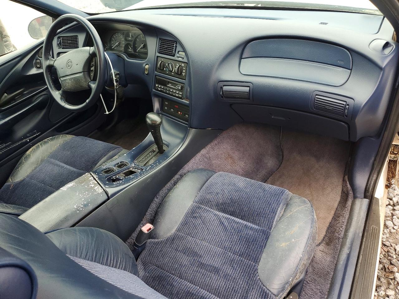 1995 Mercury Cougar Xr7 White vin: 1MELM62WXSH624039