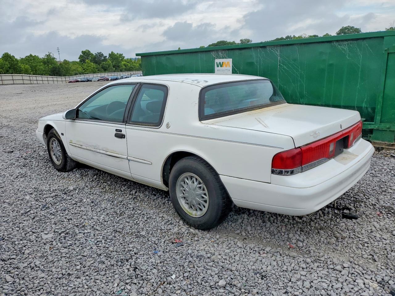 1995 Mercury Cougar Xr7 White vin: 1MELM62WXSH624039