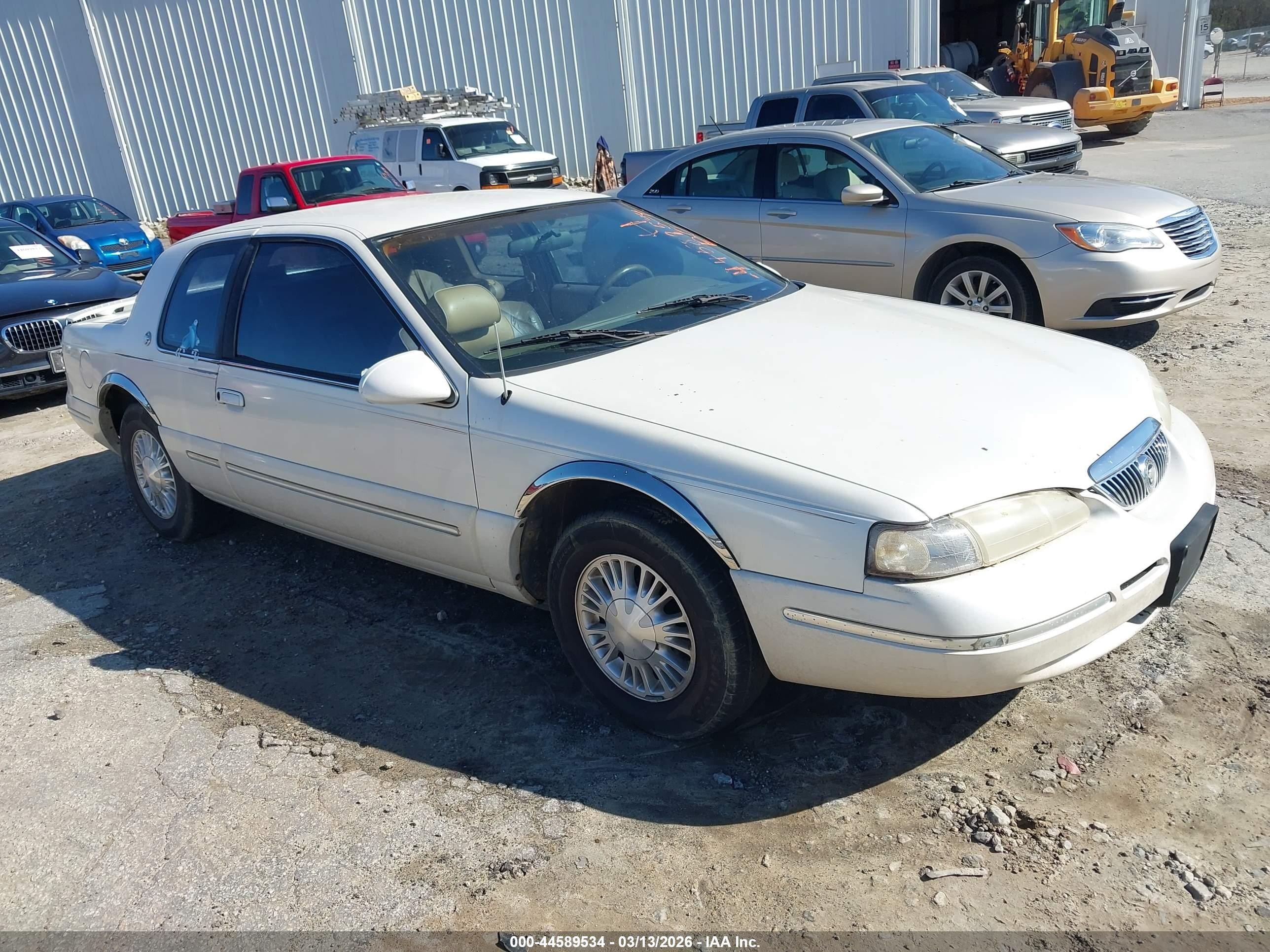 1997 Mercury Cougar Xr7 White vin: 1MELM62WXVH600084