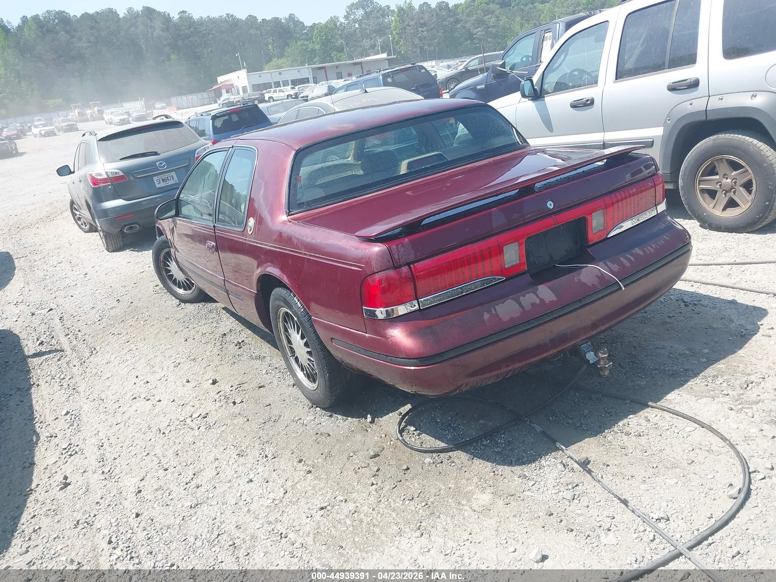 1997 Mercury Cougar Xr7 Maroon vin: 1MELM62WXVH603602