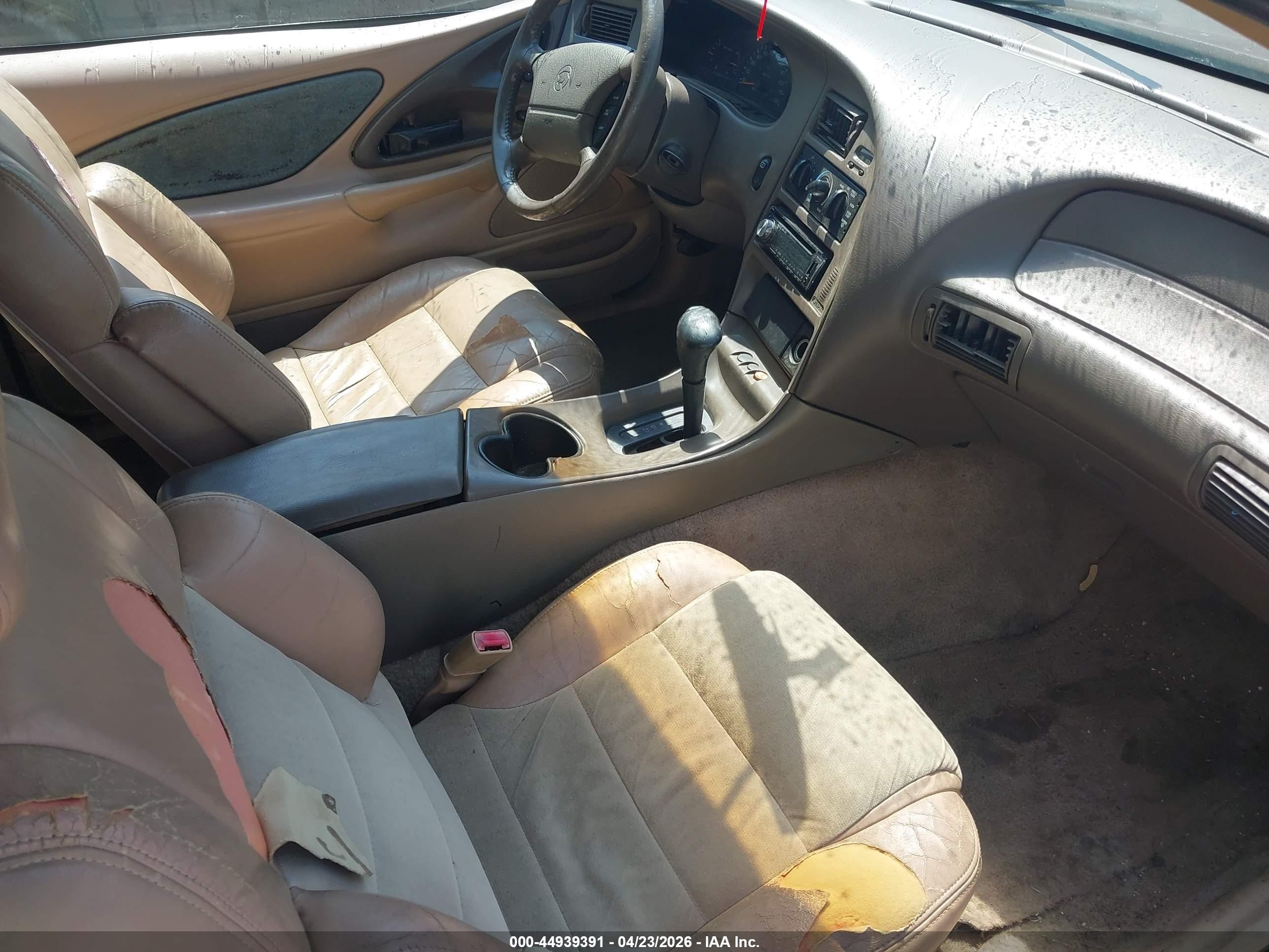 1997 Mercury Cougar Xr7 Maroon vin: 1MELM62WXVH603602