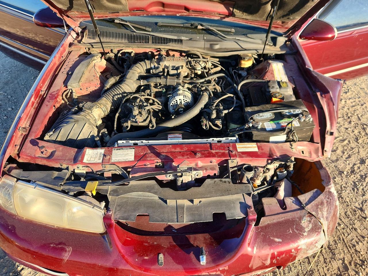 1997 Mercury Cougar Xr7 Maroon vin: 1MELM62WXVH604183
