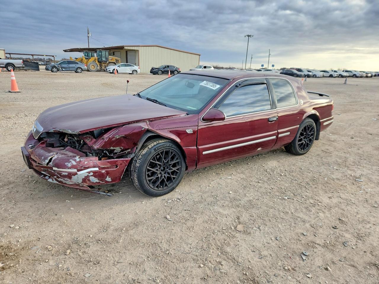 1997 Mercury Cougar Xr7 Maroon vin: 1MELM62WXVH604183