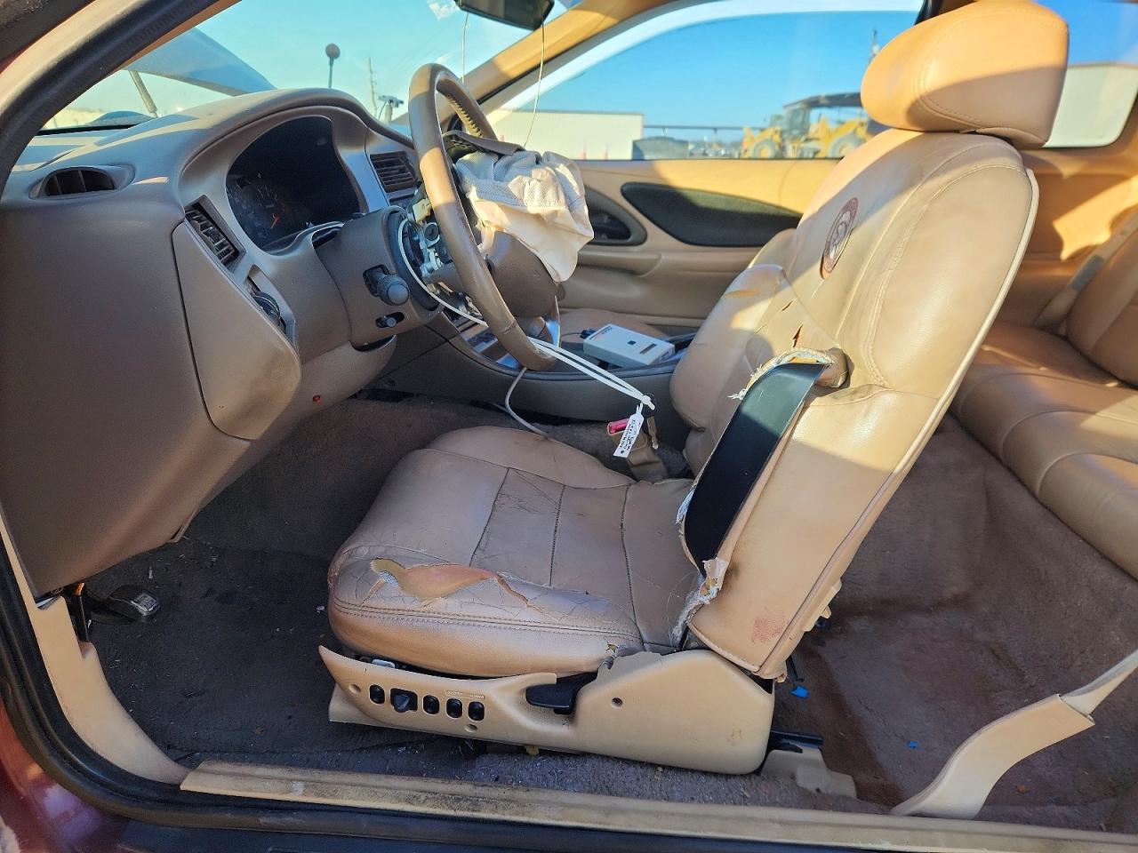 1997 Mercury Cougar Xr7 Maroon vin: 1MELM62WXVH604183