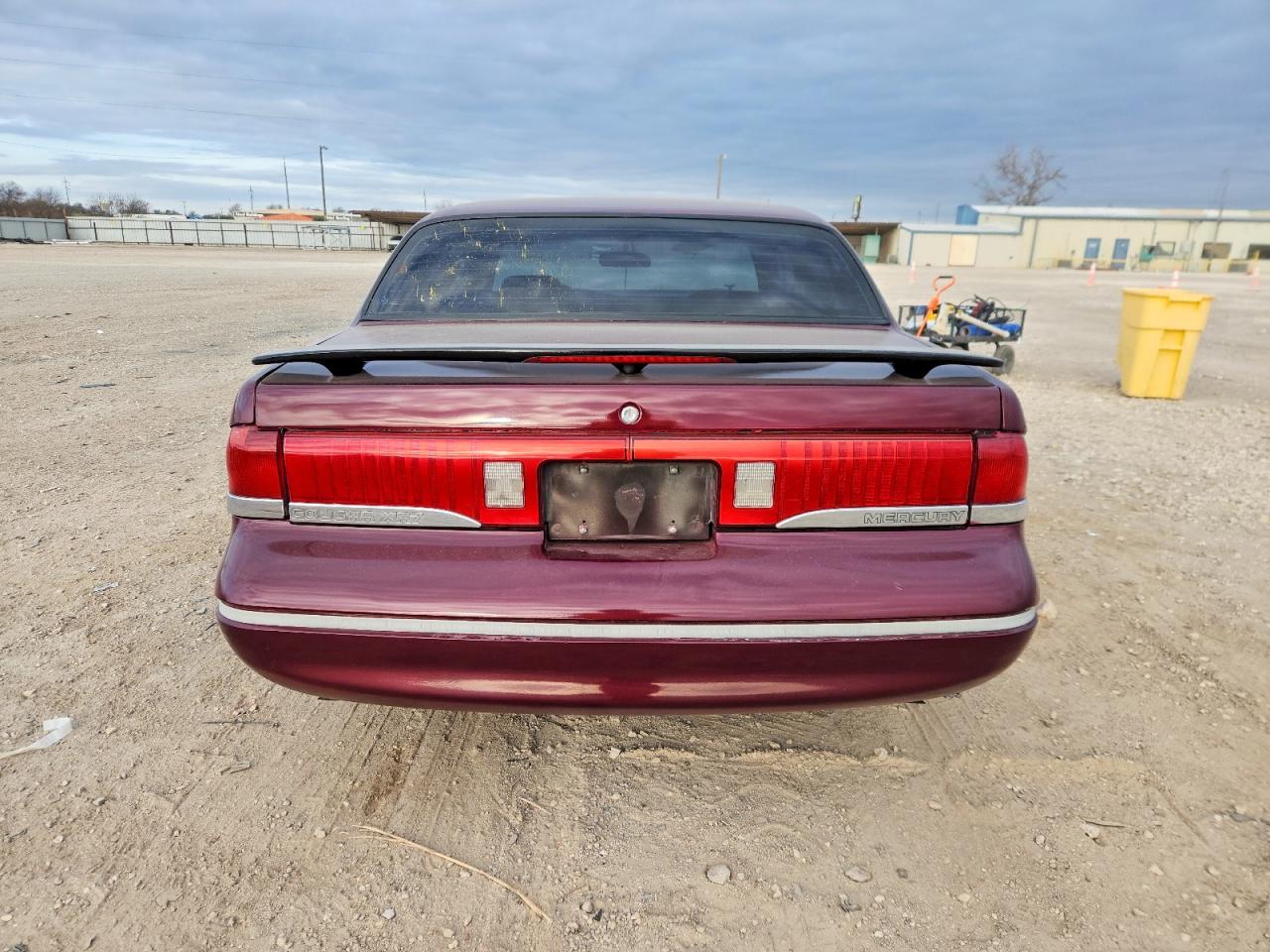 1997 Mercury Cougar Xr7 Maroon vin: 1MELM62WXVH604183
