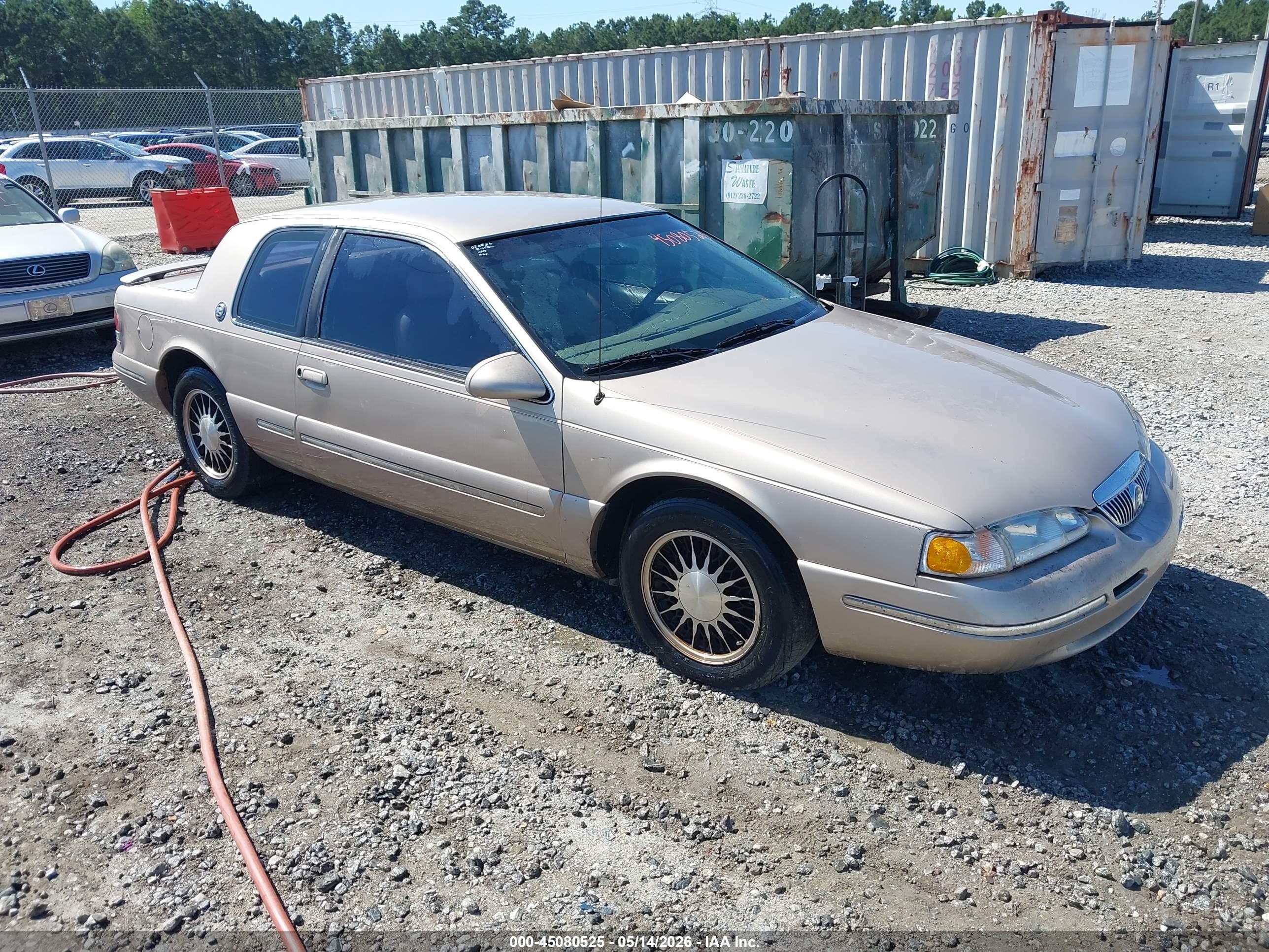 1997 Mercury Cougar Xr7 Tan vin: 1MELM62WXVH620142