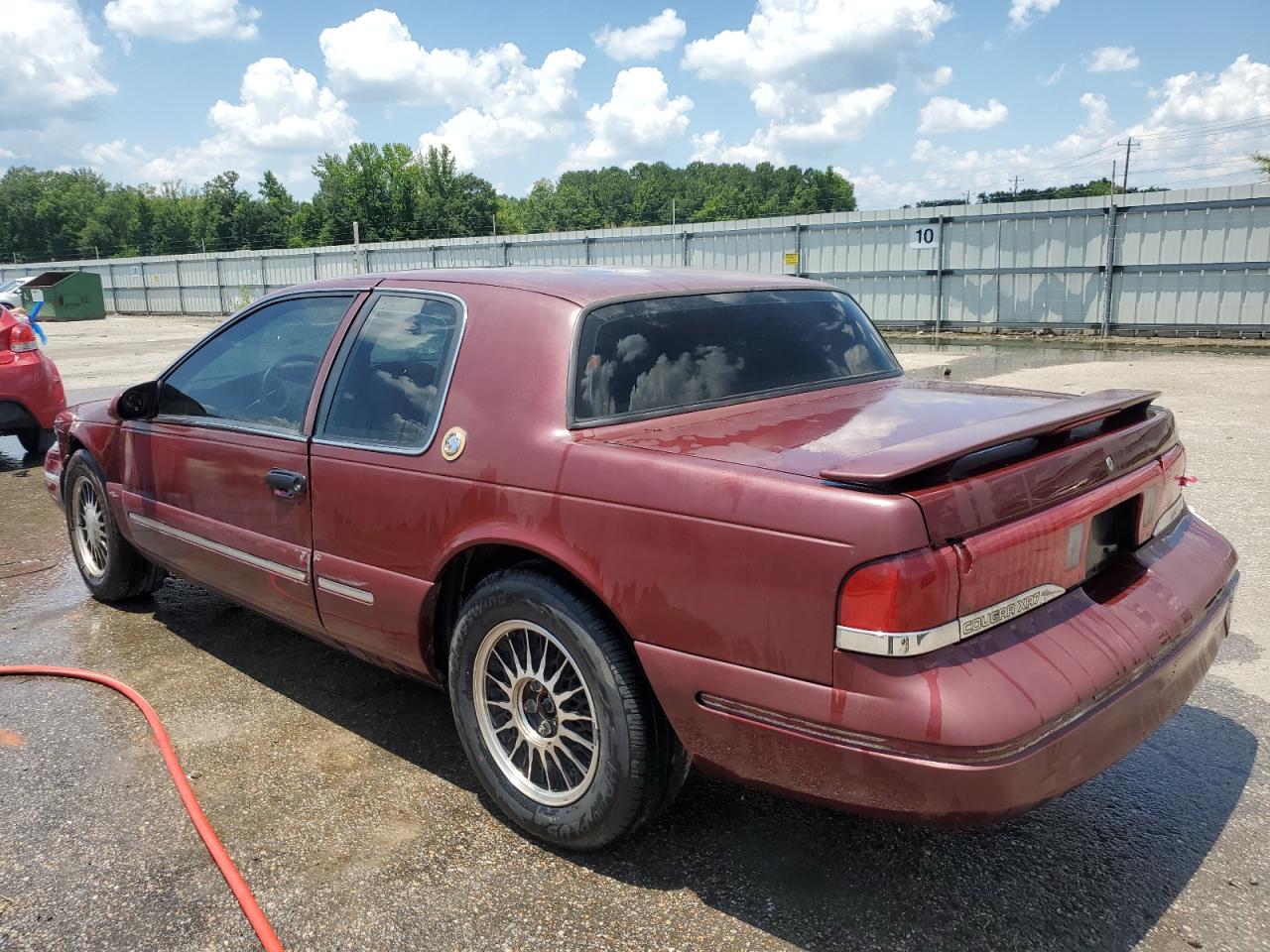 1997 Mercury Cougar Xr7 Burgundy vin: 1MELM62WXVH635319