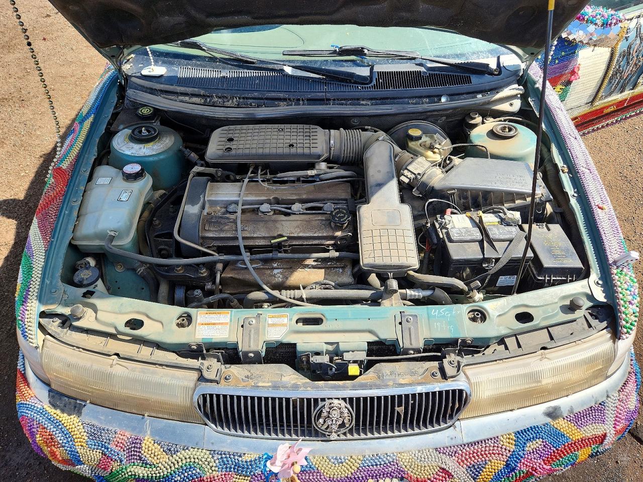 1997 Mercury Mystique Base Blue vin: 1MELM6530VK605203