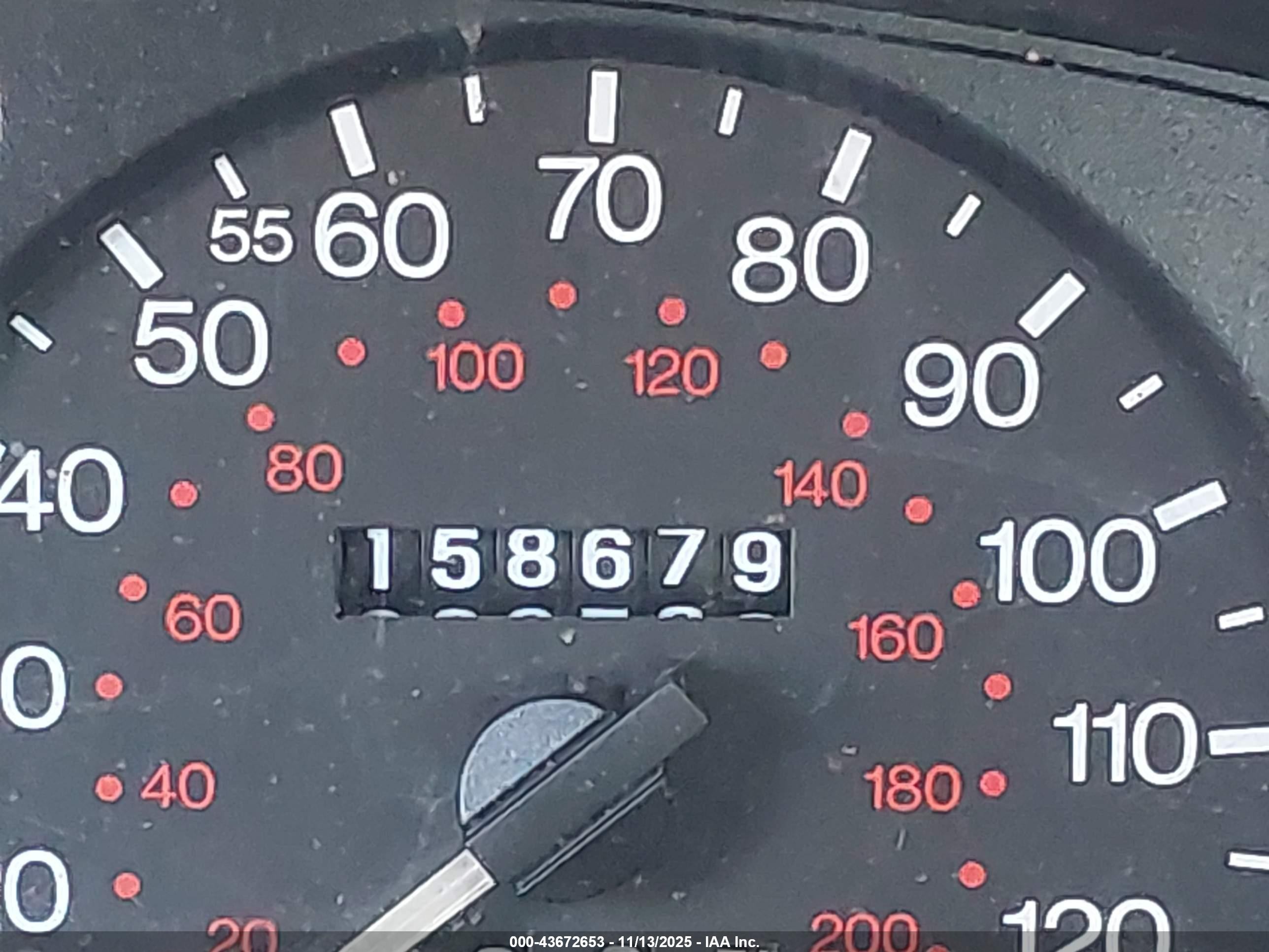 1998 Mercury Mystique   Tan vin: 1MELM6539WK623653