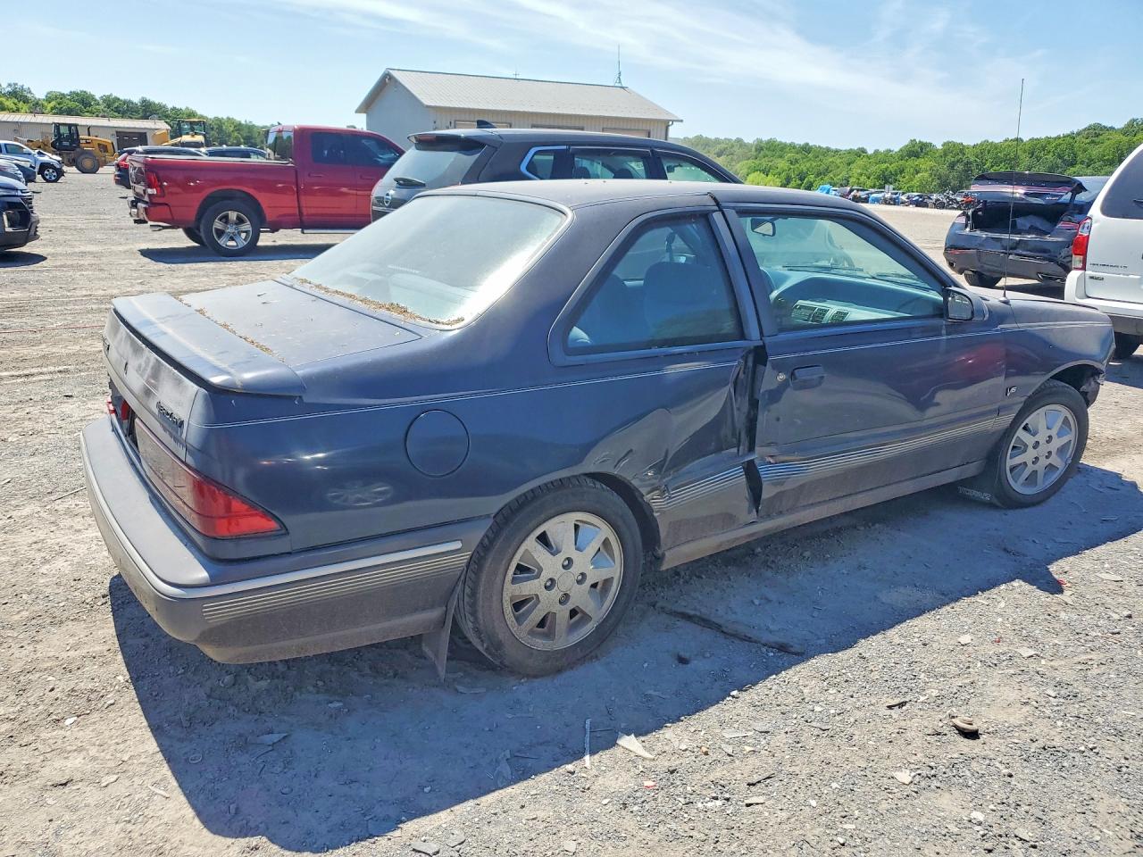 1992 Mercury Topaz Серый vin: 1MEPM33U6NK643238