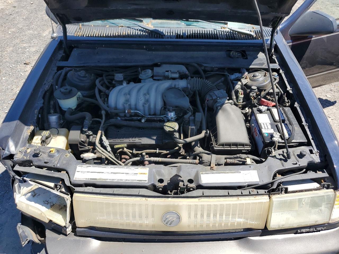 1992 Mercury Topaz Серый vin: 1MEPM33U6NK643238
