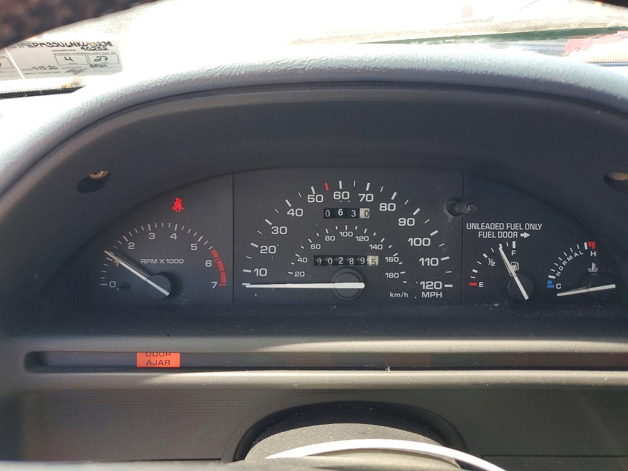1992 Mercury Topaz Серый vin: 1MEPM33U6NK643238
