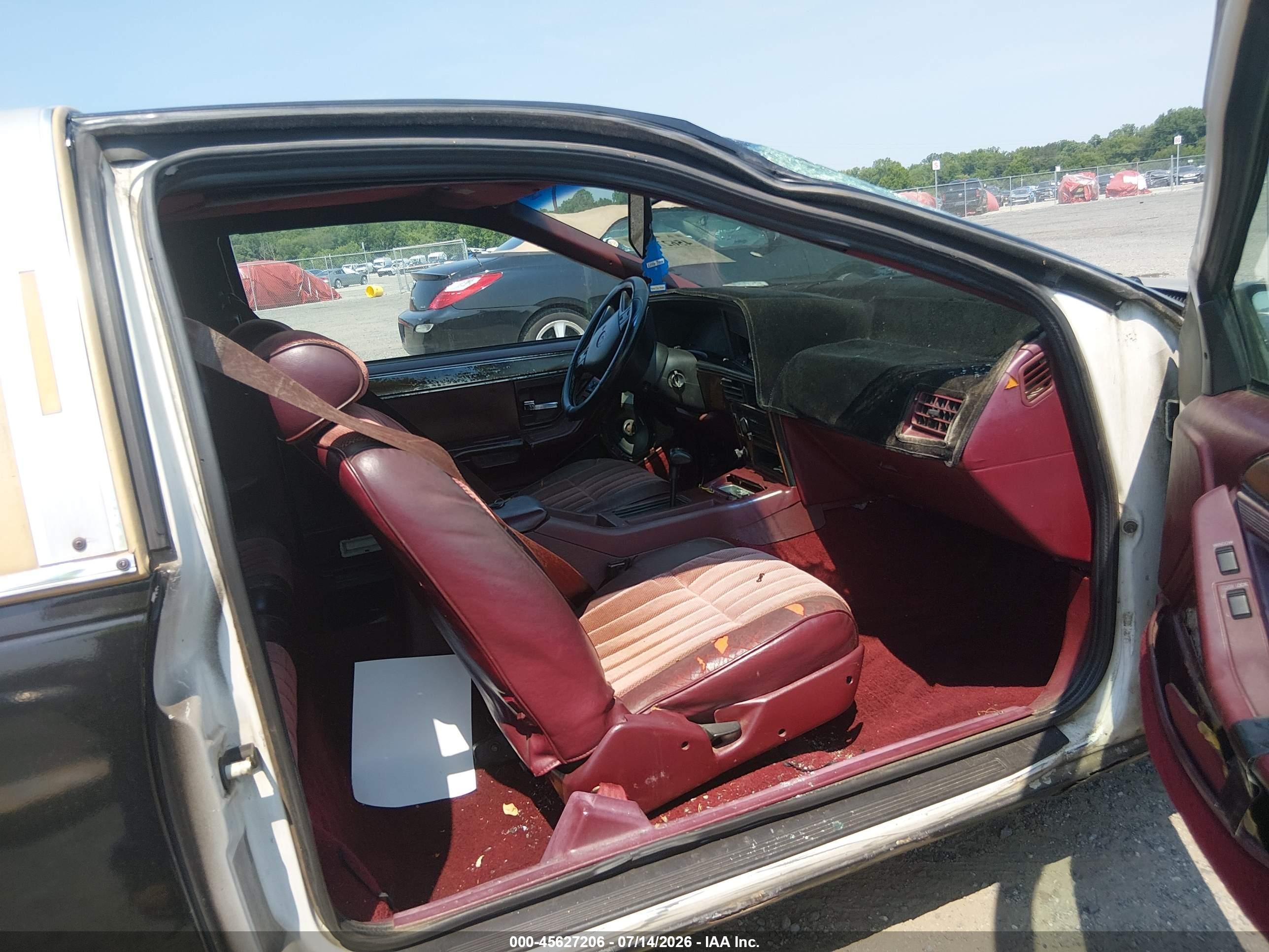 1992 Mercury Cougar Ls Black vin: 1MEPM6045NH611349