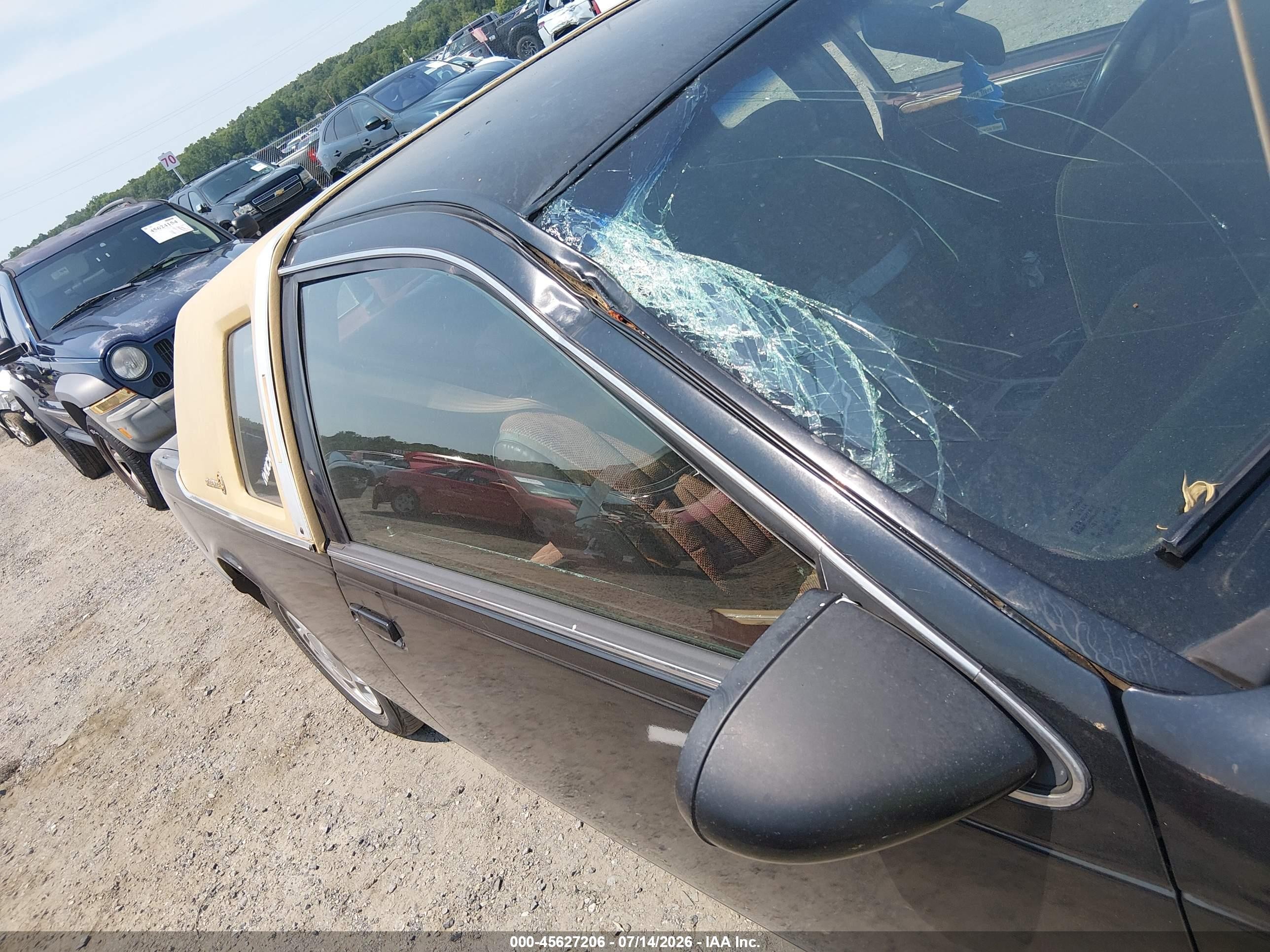 1992 Mercury Cougar Ls Black vin: 1MEPM6045NH611349