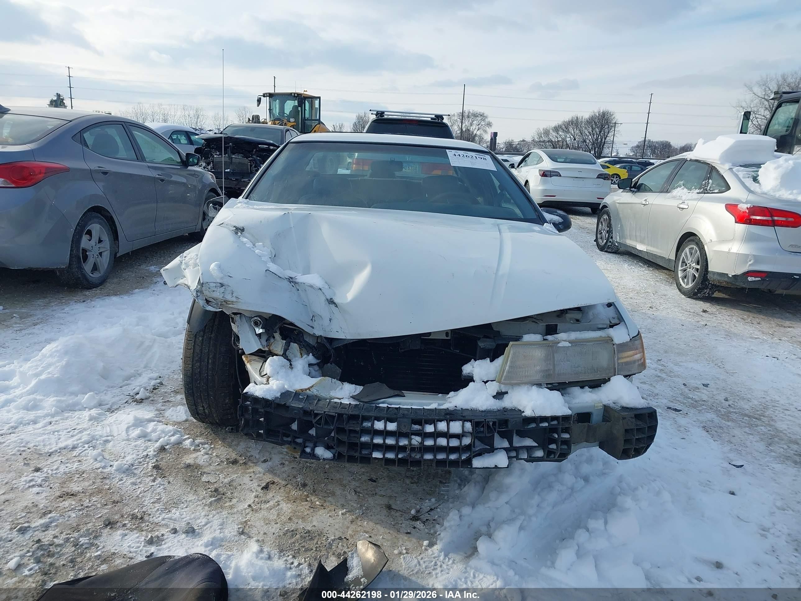 1992 Mercury Cougar Ls White vin: 1MEPM6048NH610440