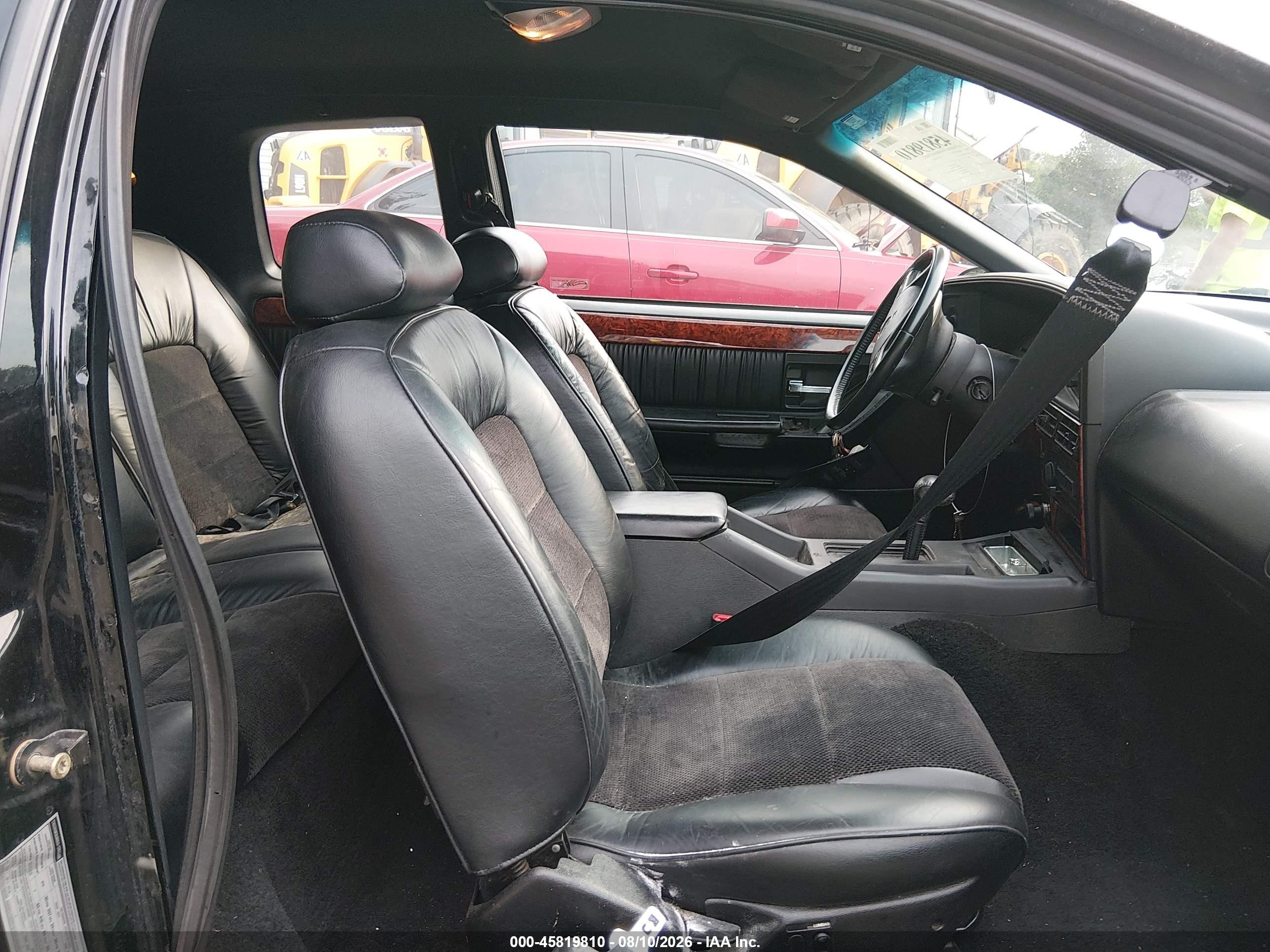 1993 Mercury Cougar Xr7 Black vin: 1MEPM6240PH634330
