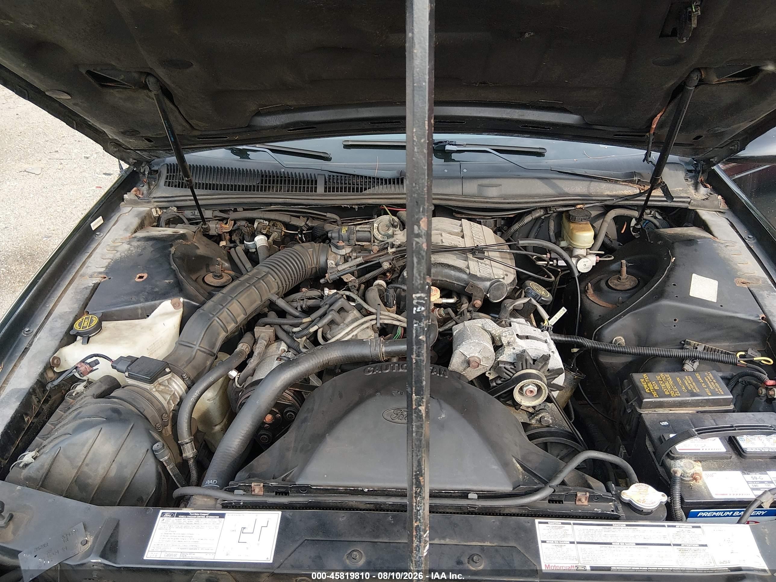 1993 Mercury Cougar Xr7 Black vin: 1MEPM6240PH634330