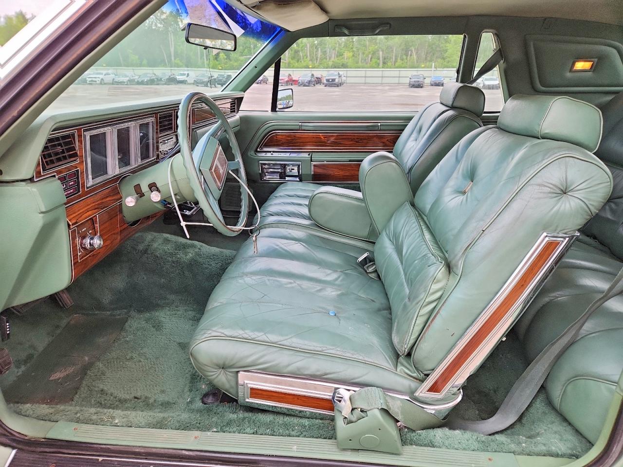1981 Lincoln Mark Vi Green vin: 1MRBP95F8BY665459