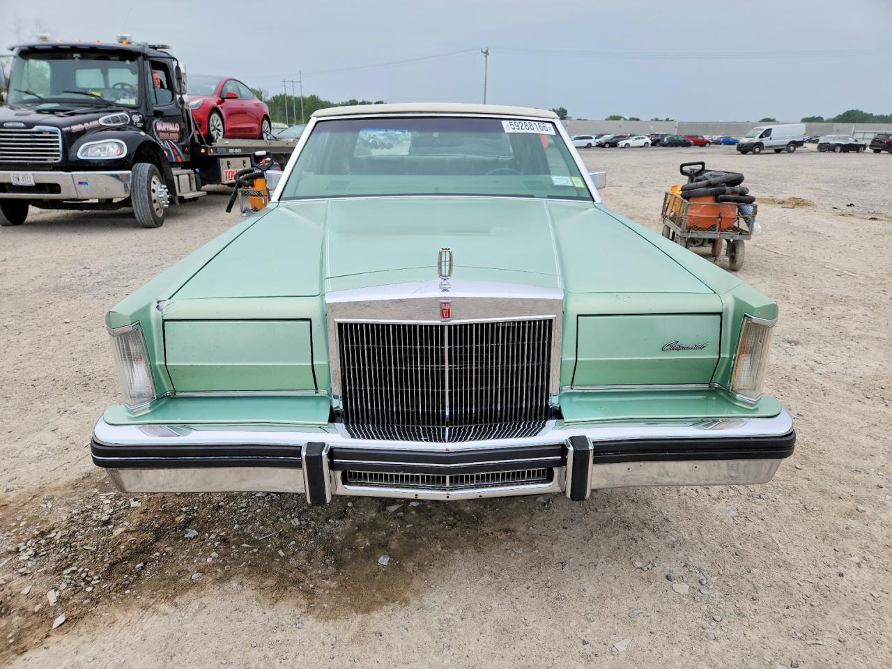 1981 Lincoln Mark Vi Green vin: 1MRBP95F8BY665459