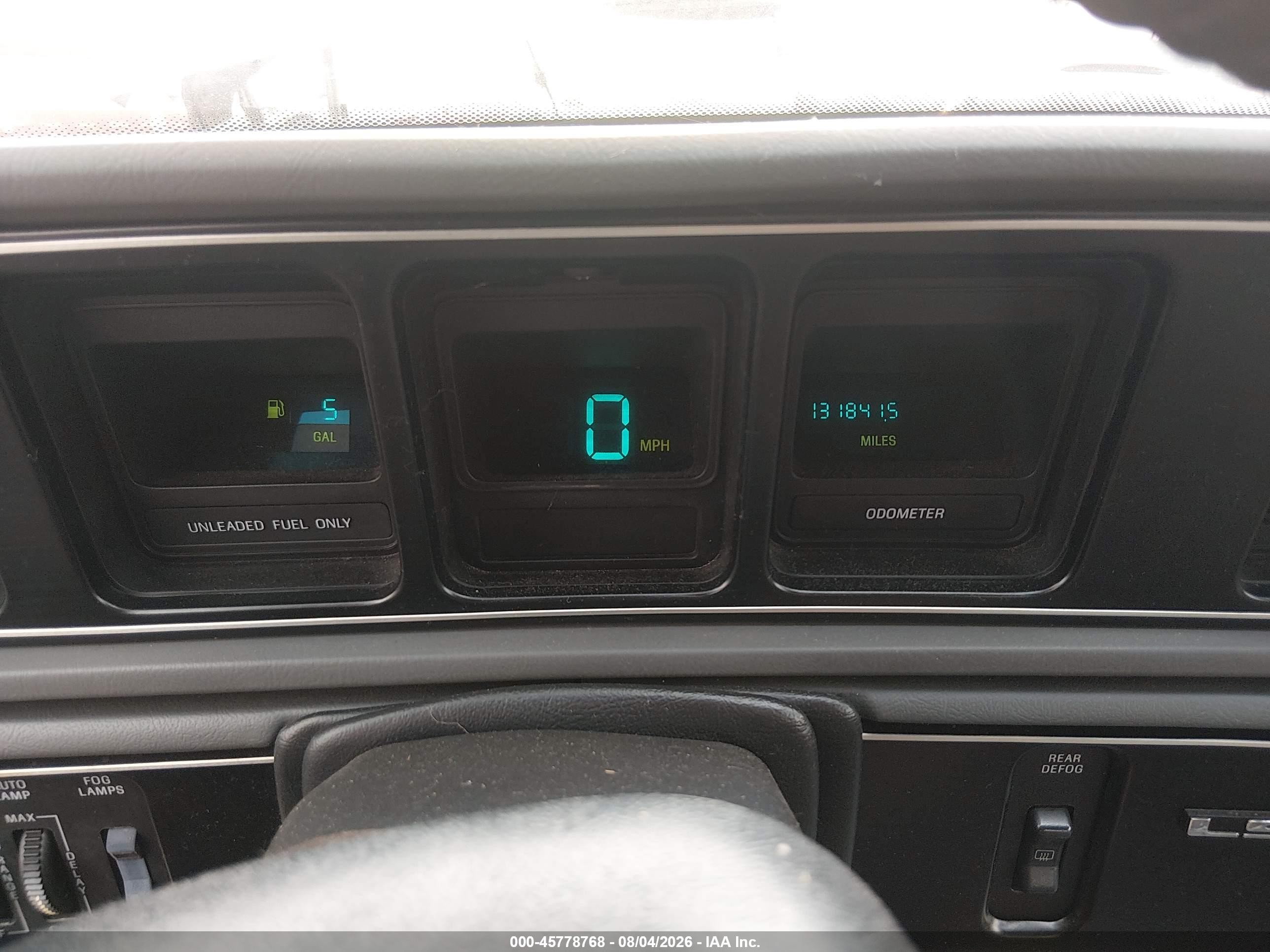 1984 Lincoln Mark Vii Silver vin: 1MRBP98F1EY704229