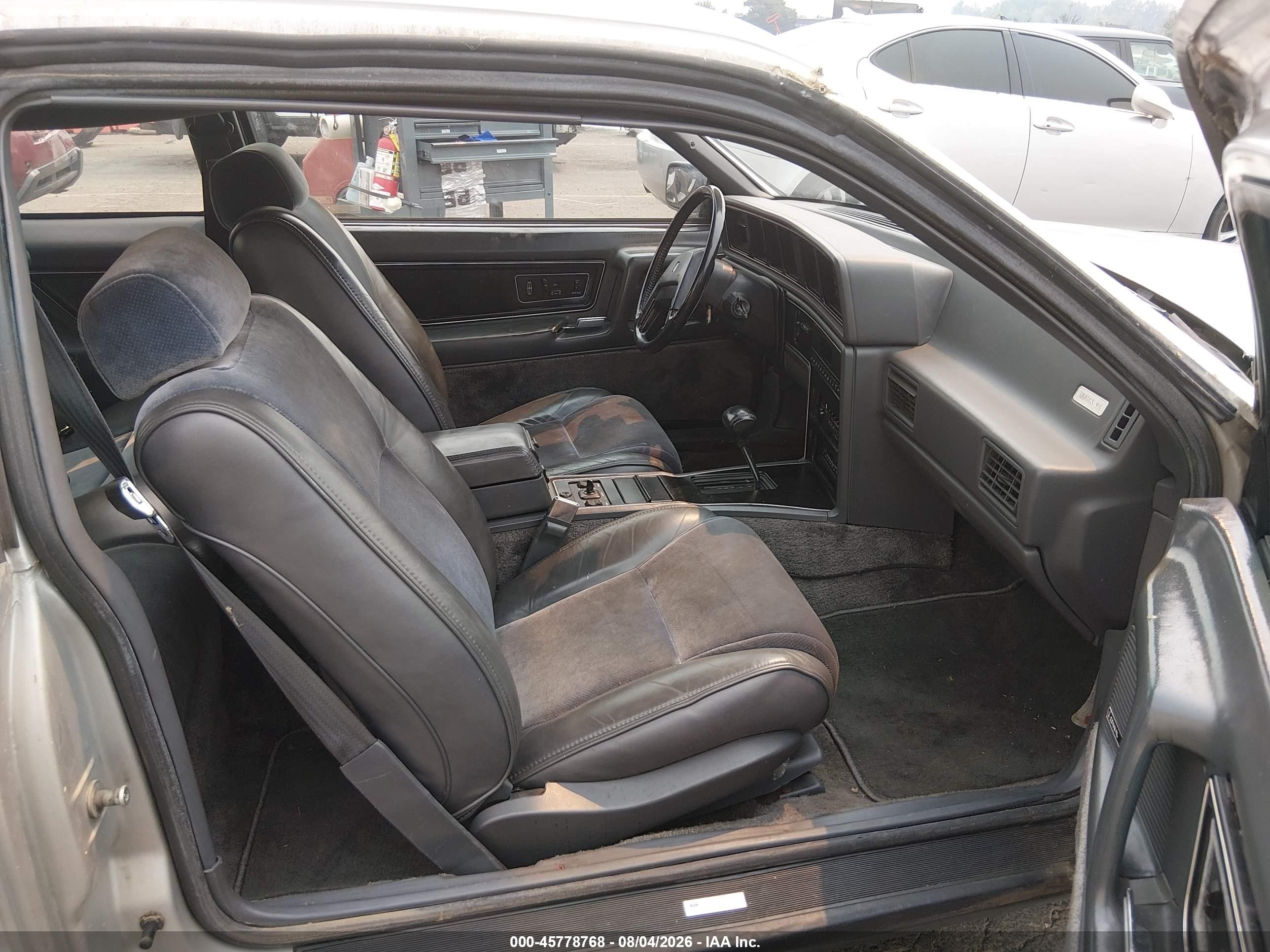 1984 Lincoln Mark Vii Silver vin: 1MRBP98F1EY704229