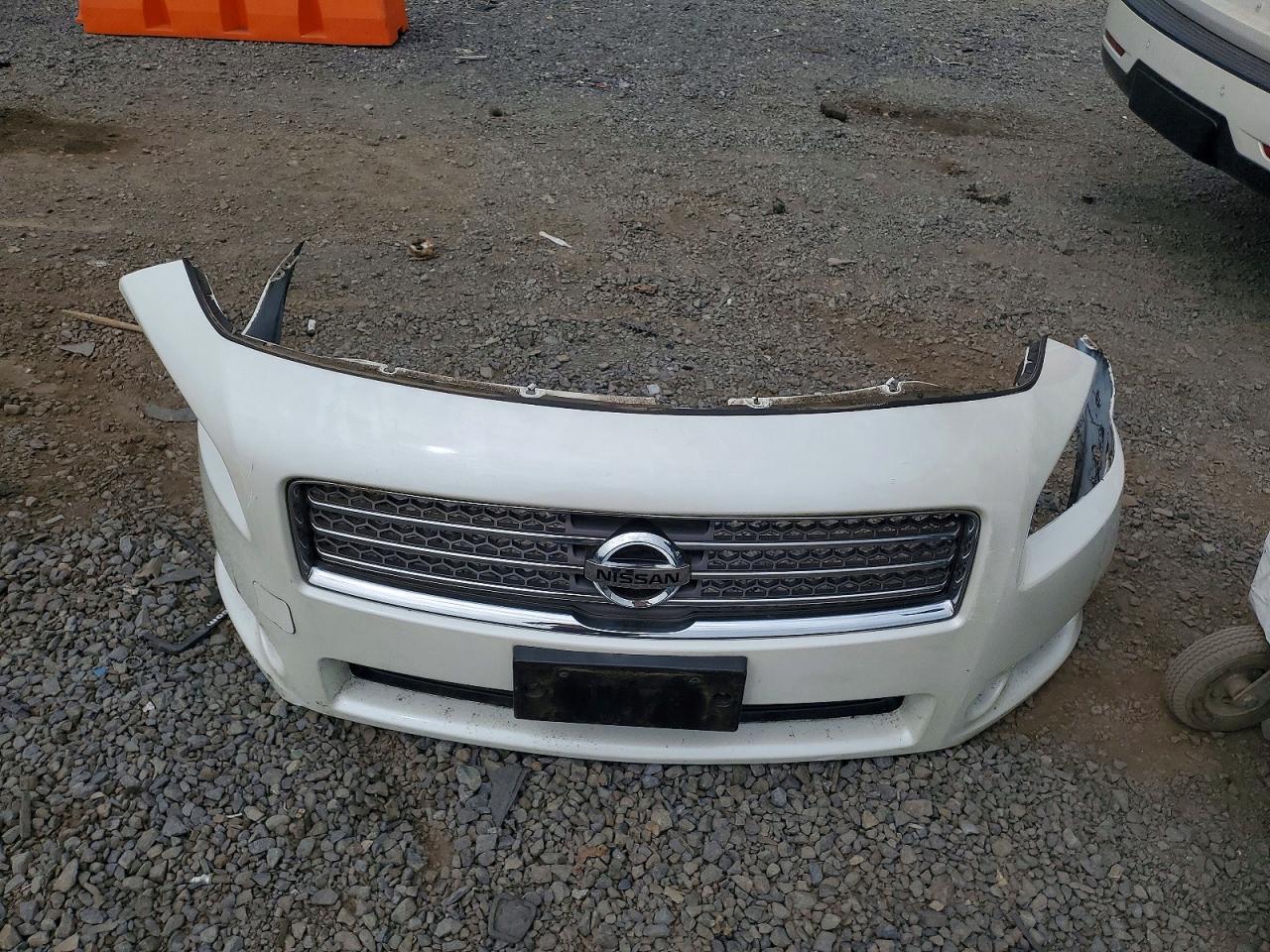 2009 Nissan Maxima 3.5 S White vin: 1N4AA51E09C812439