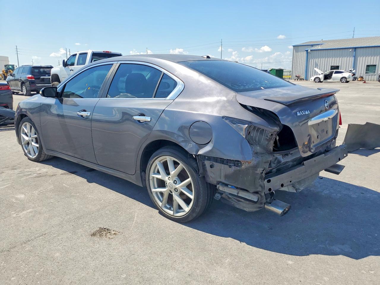 2009 Nissan Maxima S/sv Серый vin: 1N4AA51E09C814210