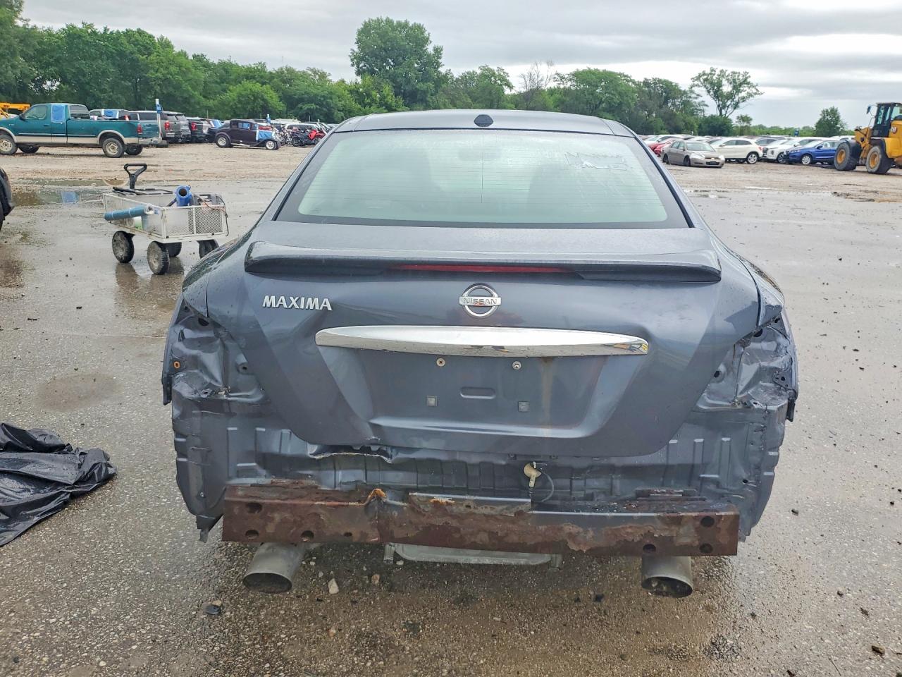 2009 Nissan Maxima 3.5 S Серый vin: 1N4AA51E09C814546