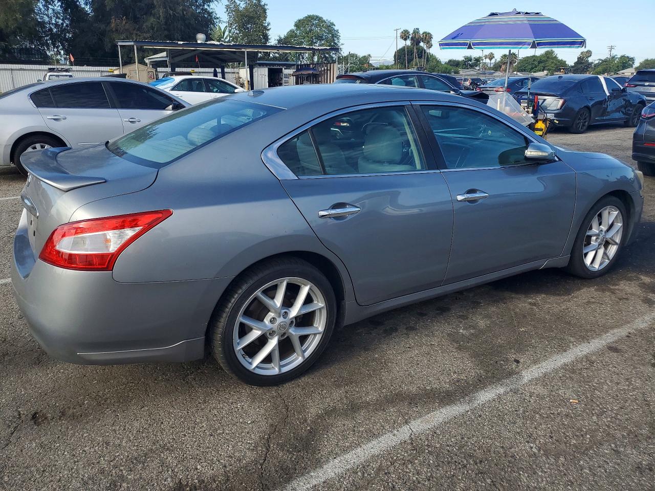 2009 Nissan Maxima 3.5 S Серый vin: 1N4AA51E09C824669