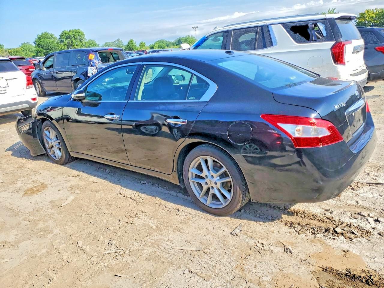 2009 Nissan Maxima 3.5 S Черный vin: 1N4AA51E09C826986
