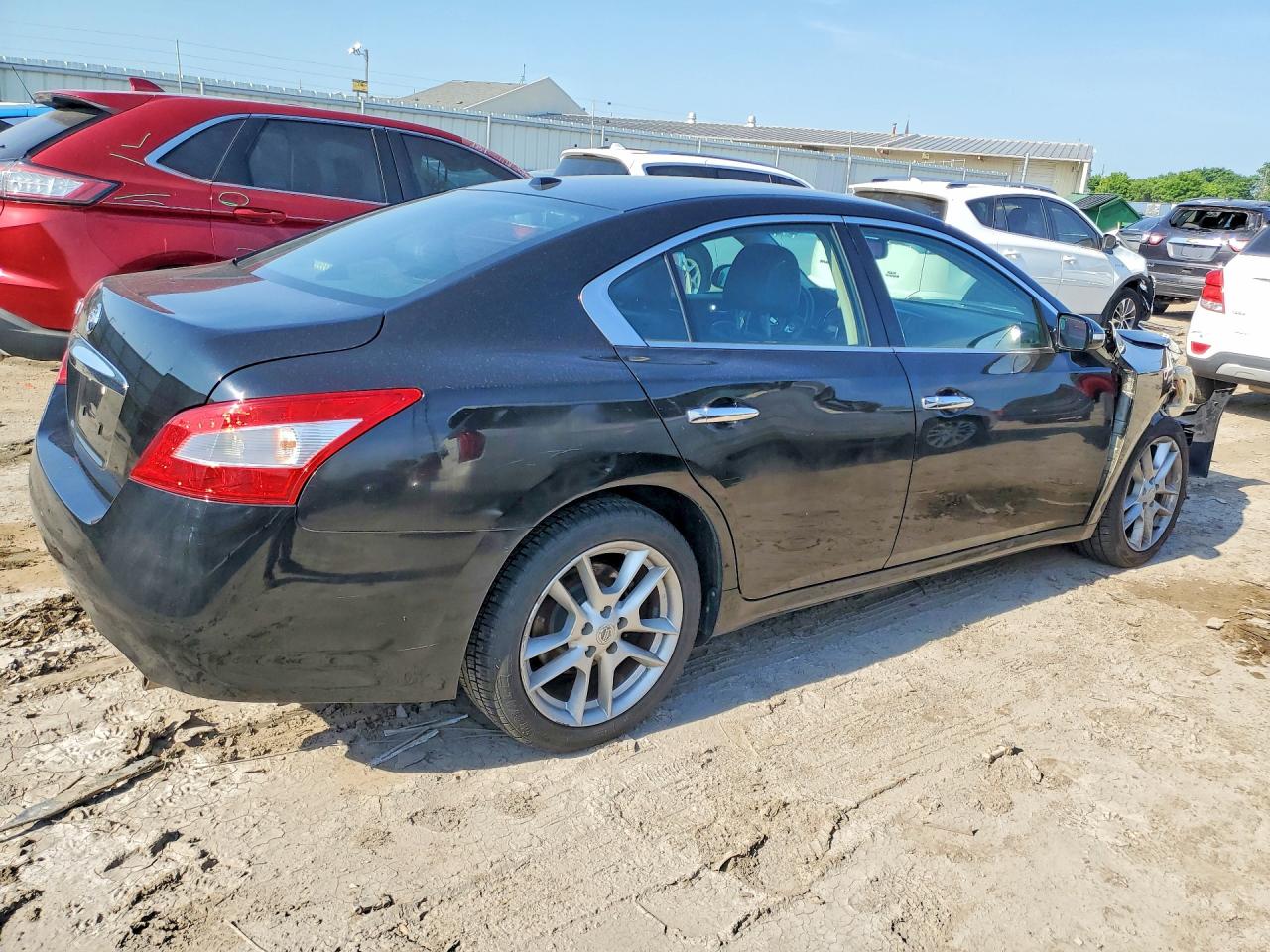 2009 Nissan Maxima 3.5 S Черный vin: 1N4AA51E09C826986