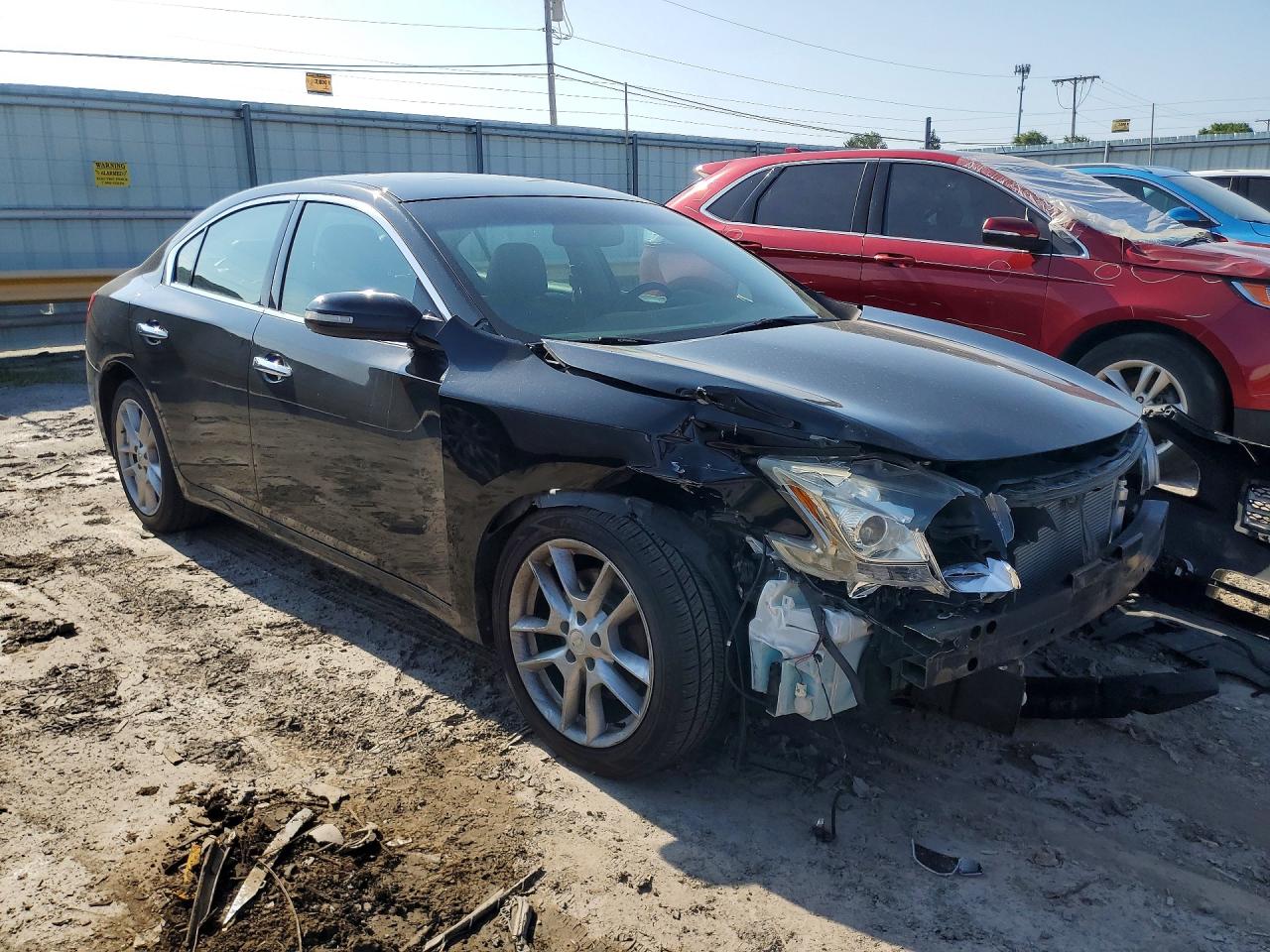 2009 Nissan Maxima 3.5 S Черный vin: 1N4AA51E09C826986