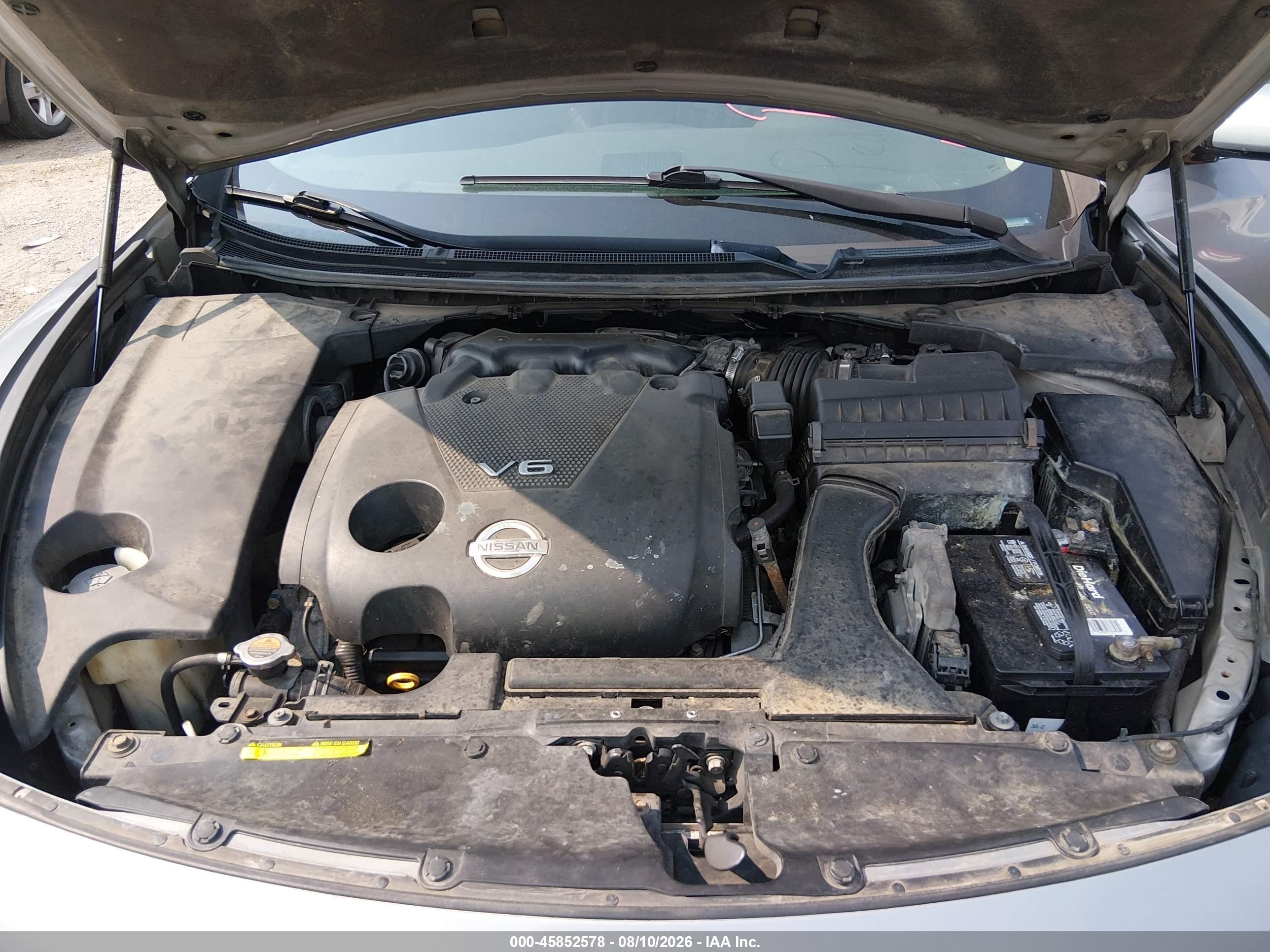 2009 Nissan Maxima 3.5 Sv Gray vin: 1N4AA51E09C846185