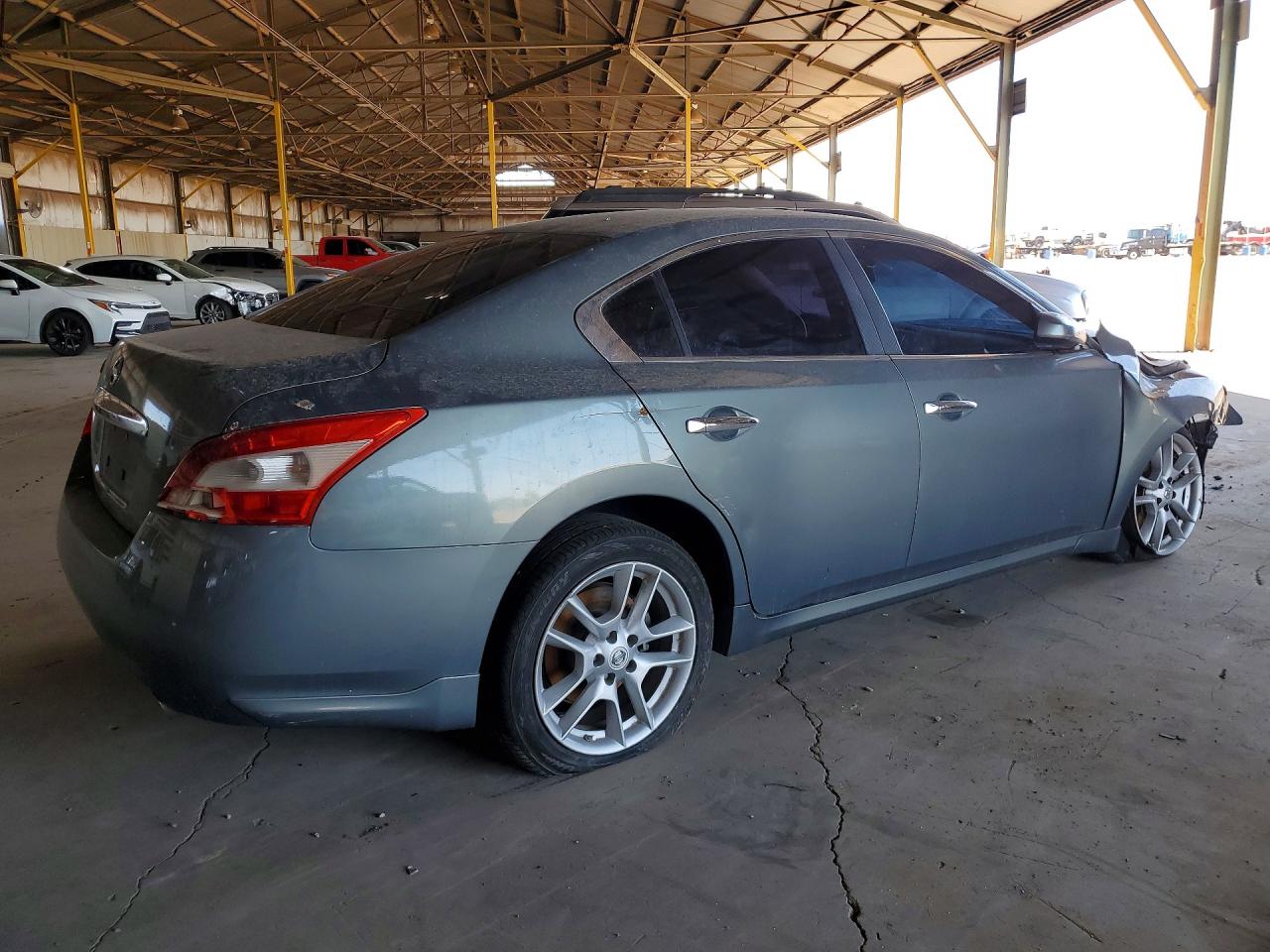 2009 Nissan Maxima 3.5 S Blue vin: 1N4AA51E09C853119