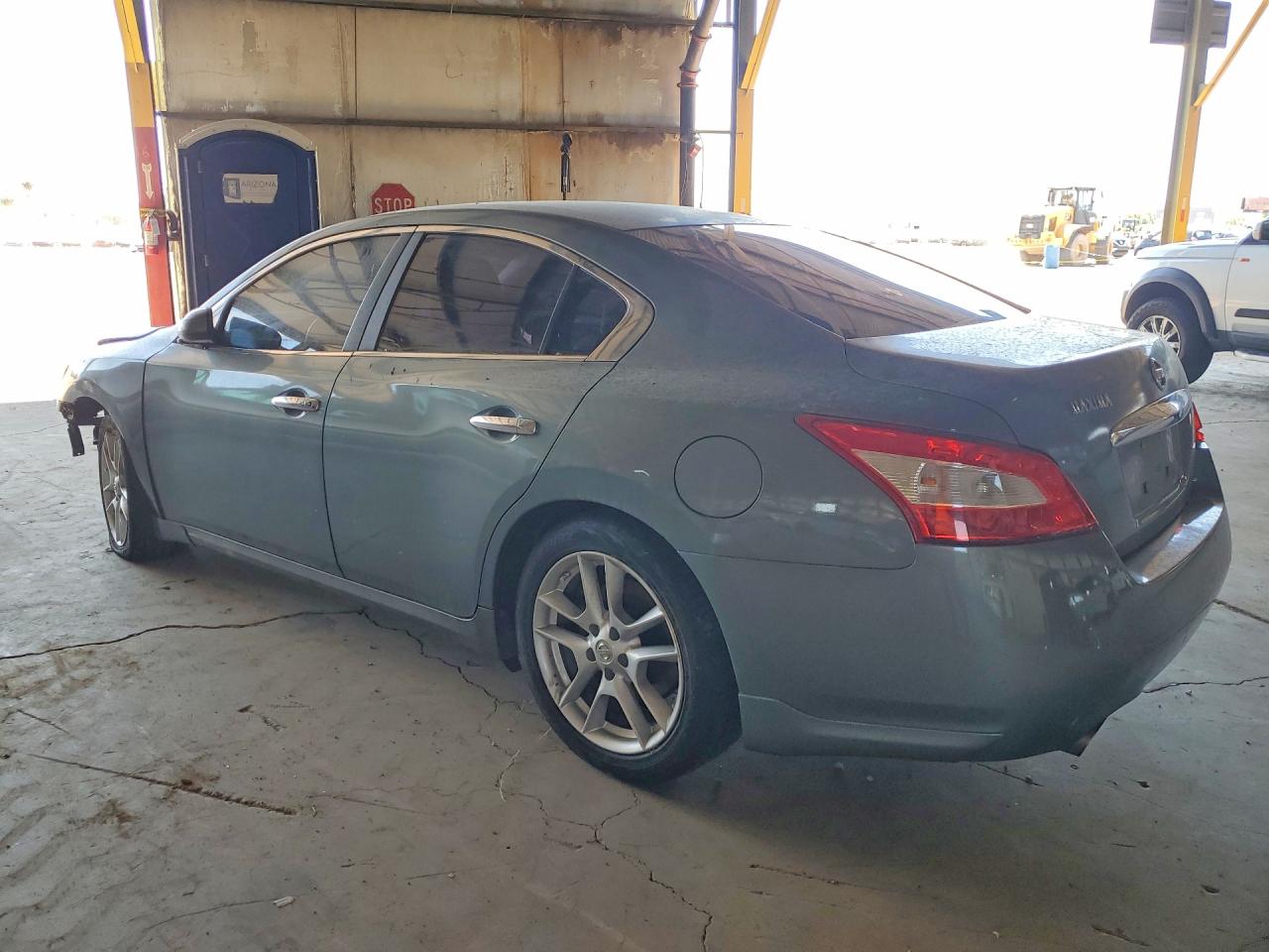 2009 Nissan Maxima 3.5 S Blue vin: 1N4AA51E09C853119