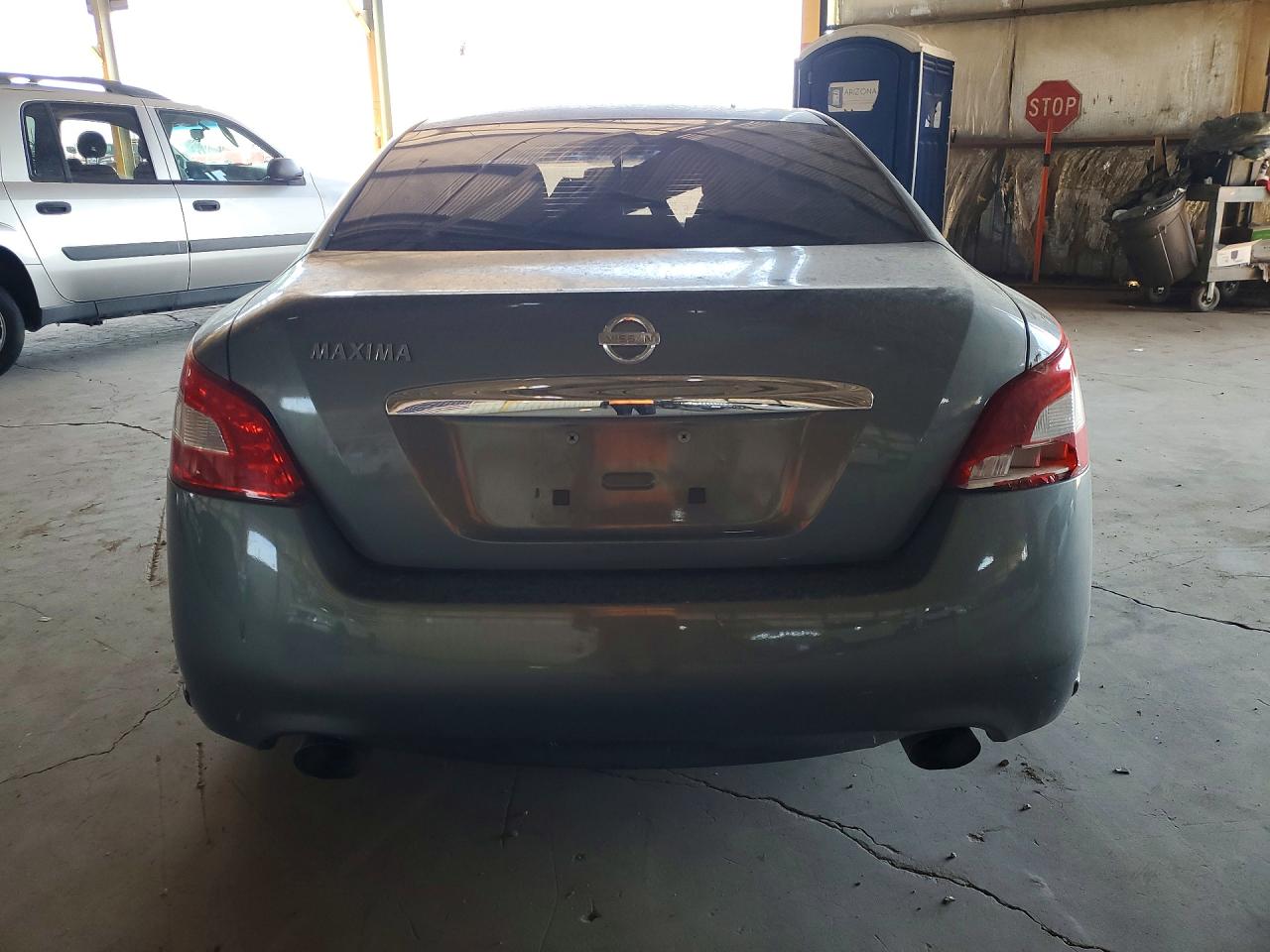 2009 Nissan Maxima 3.5 S Blue vin: 1N4AA51E09C853119