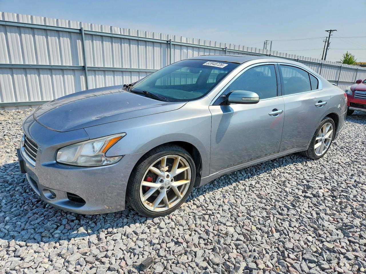 2009 Nissan Maxima 3.5 S Silver vin: 1N4AA51E09C855212