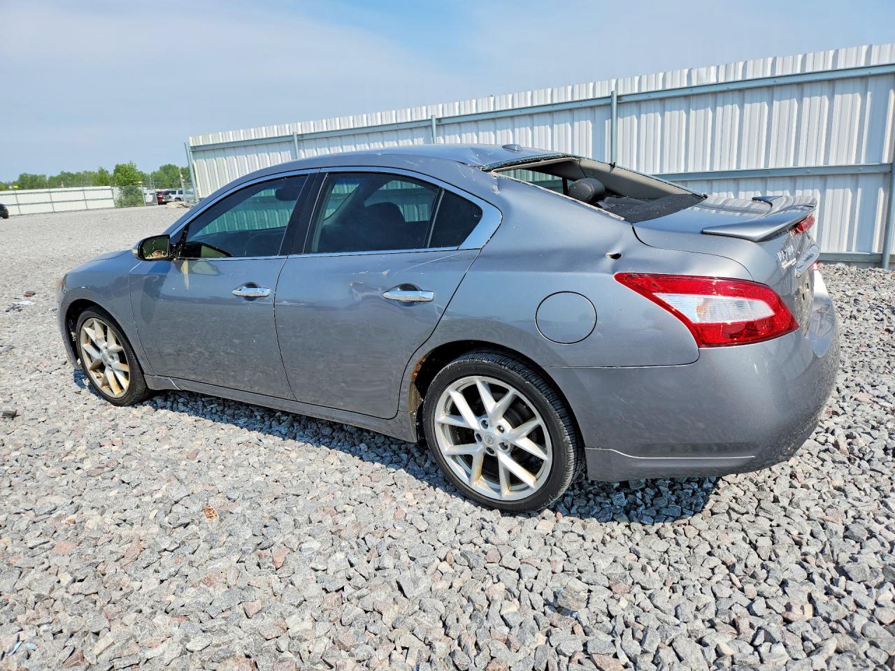 2009 Nissan Maxima 3.5 S Silver vin: 1N4AA51E09C855212