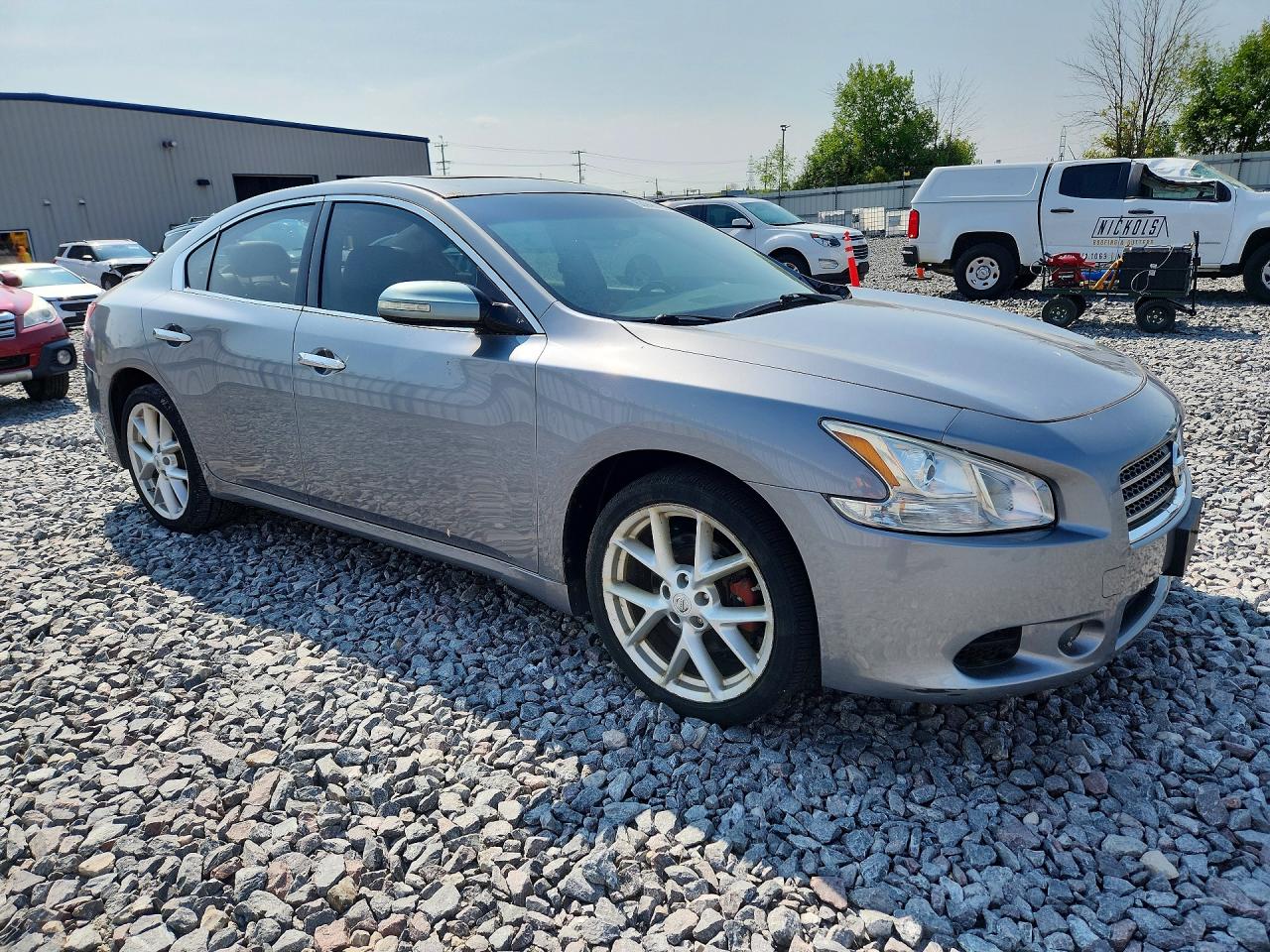 2009 Nissan Maxima 3.5 S Silver vin: 1N4AA51E09C855212