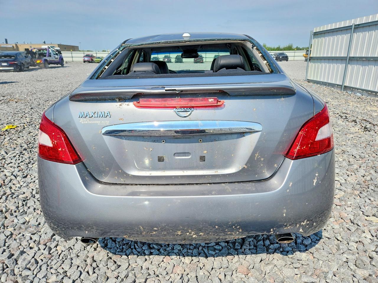 2009 Nissan Maxima 3.5 S Silver vin: 1N4AA51E09C855212