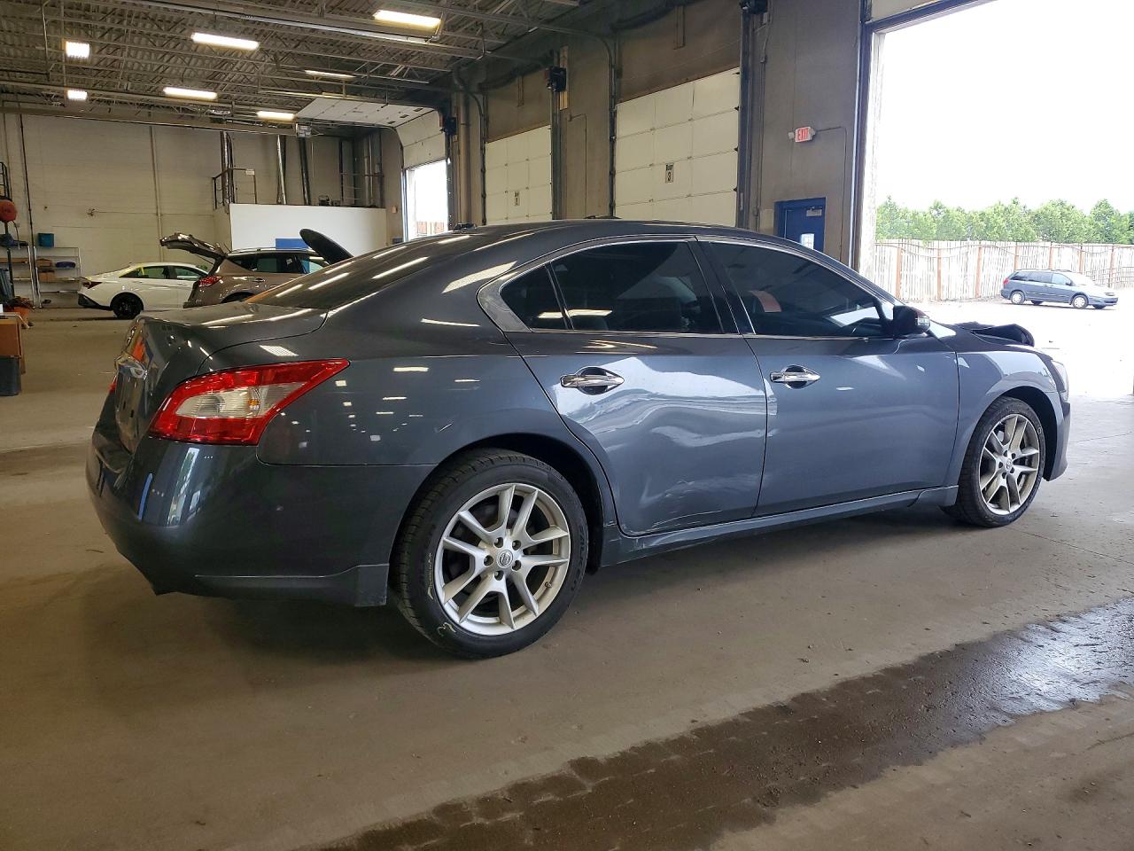 2009 Nissan Maxima 3.5 S Gray vin: 1N4AA51E09C856635