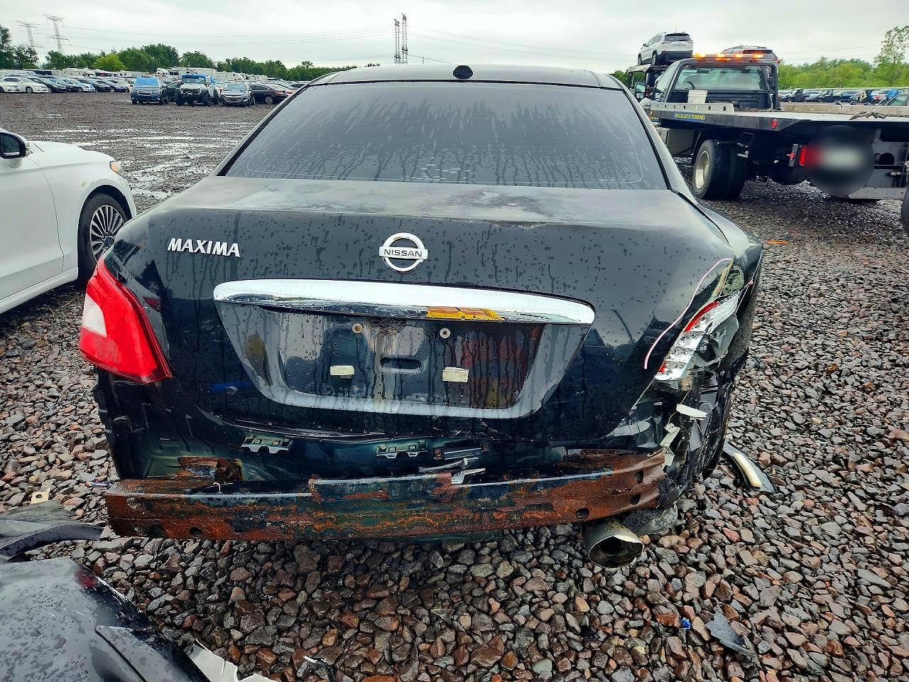 2009 Nissan Maxima 3.5 S Black vin: 1N4AA51E09C856974