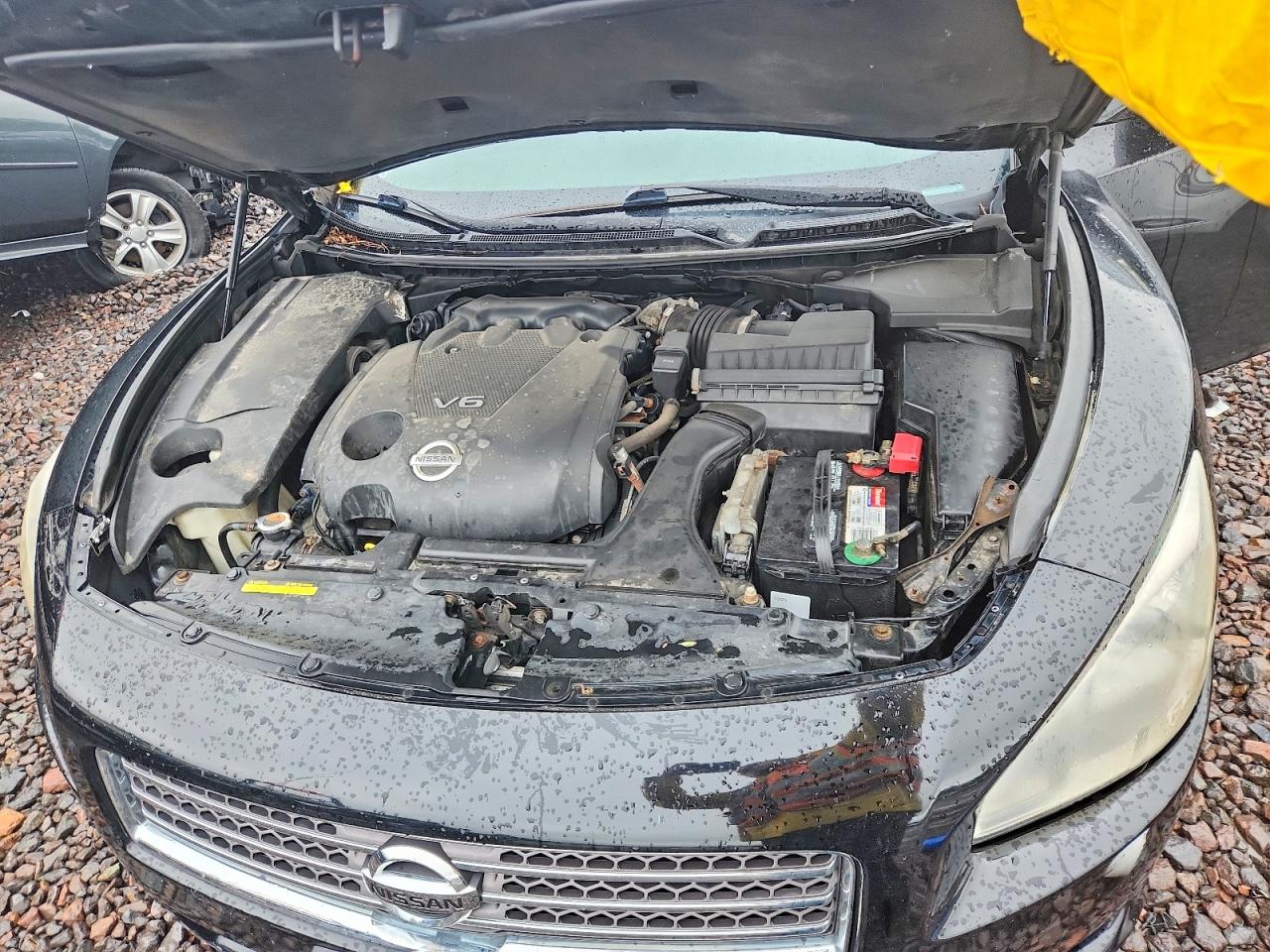 2009 Nissan Maxima 3.5 S Black vin: 1N4AA51E09C856974