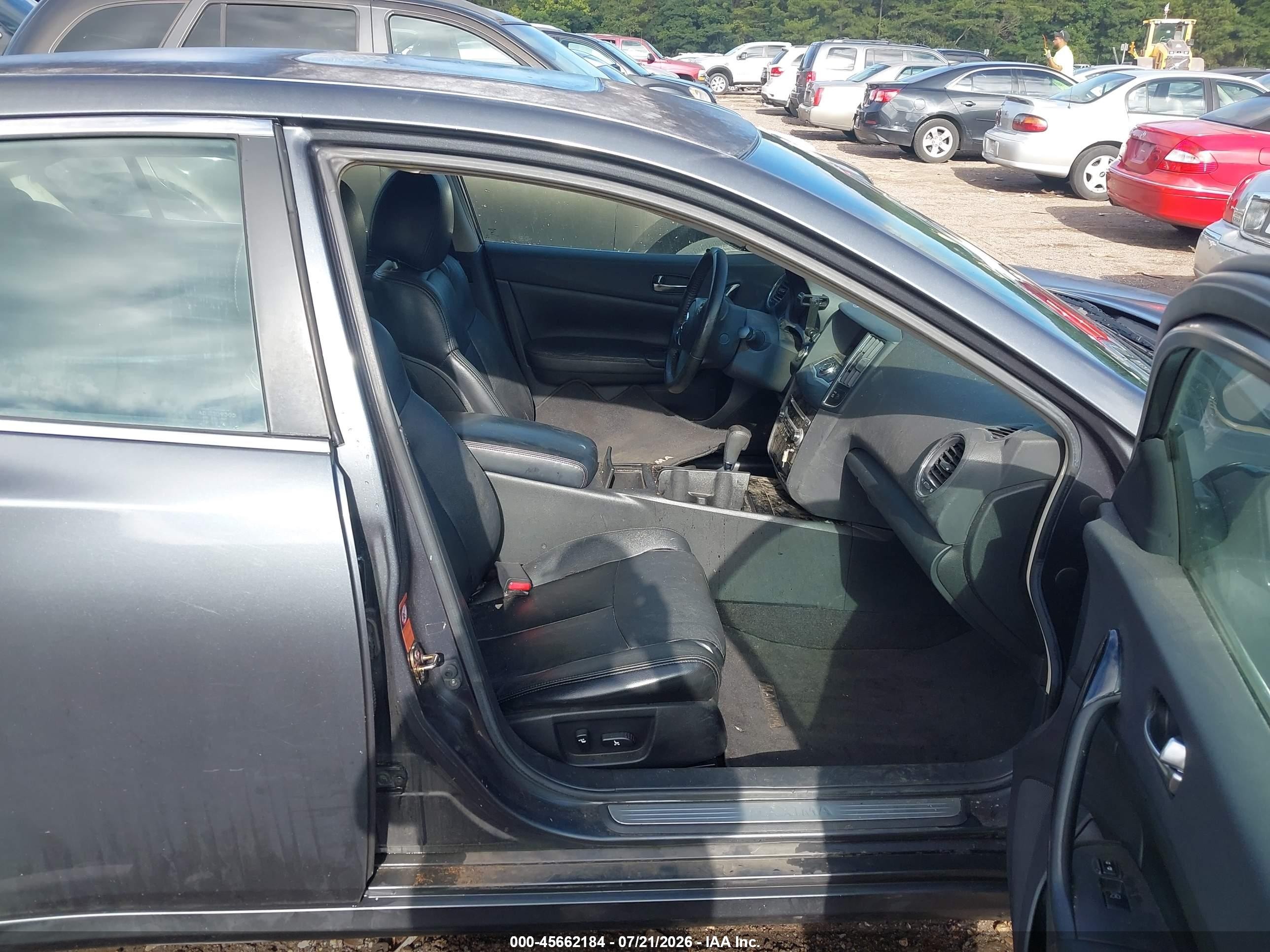 2009 Nissan Maxima 3.5 S Dark Blue vin: 1N4AA51E19C805600